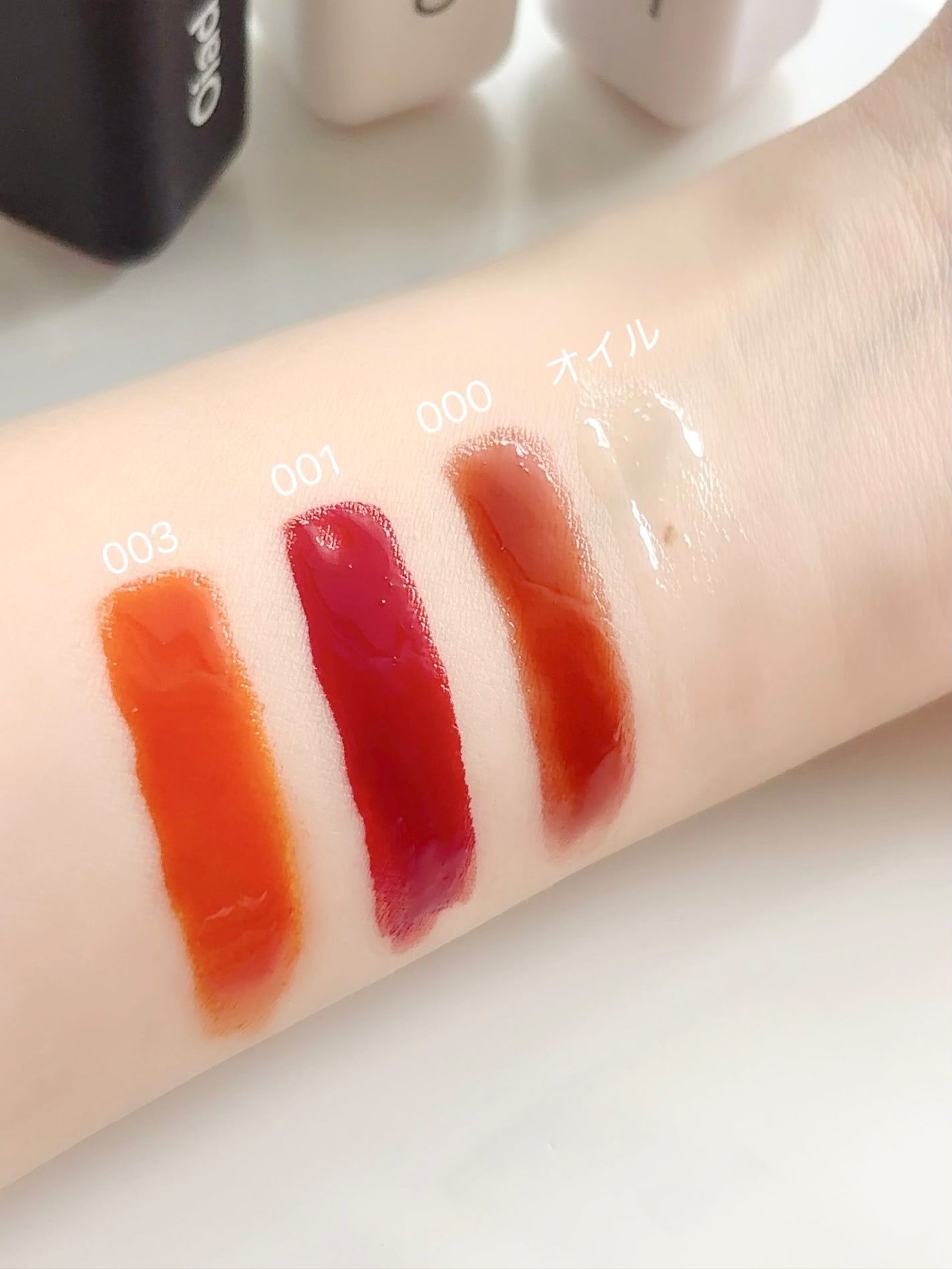 リップティーク/oiad/口紅を使ったクチコミ(2枚目)