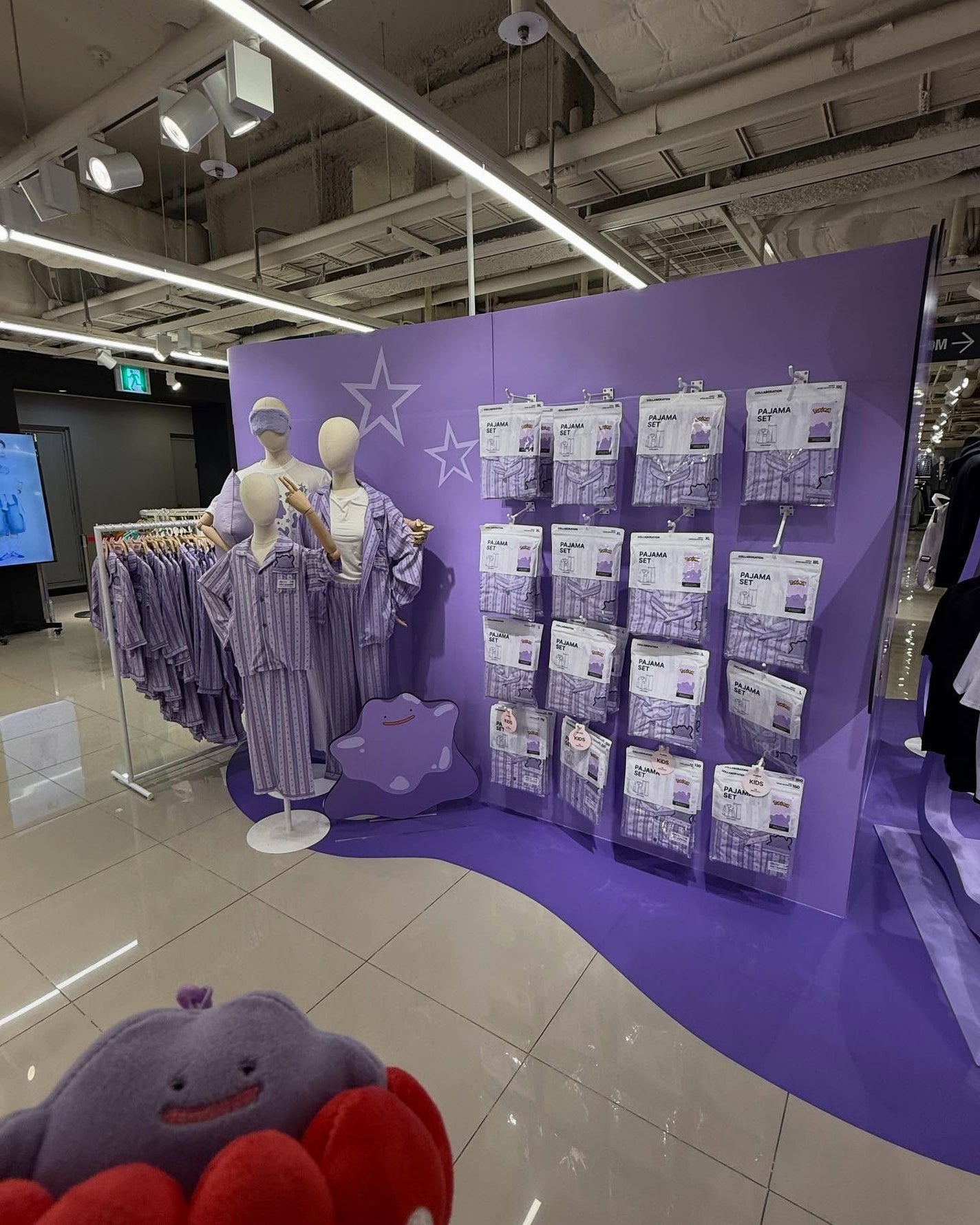 みゆら on LIPS 「韓国のスパオ(SPAO江南店)でメタモンコレクション開催中‼️..」(4枚目)