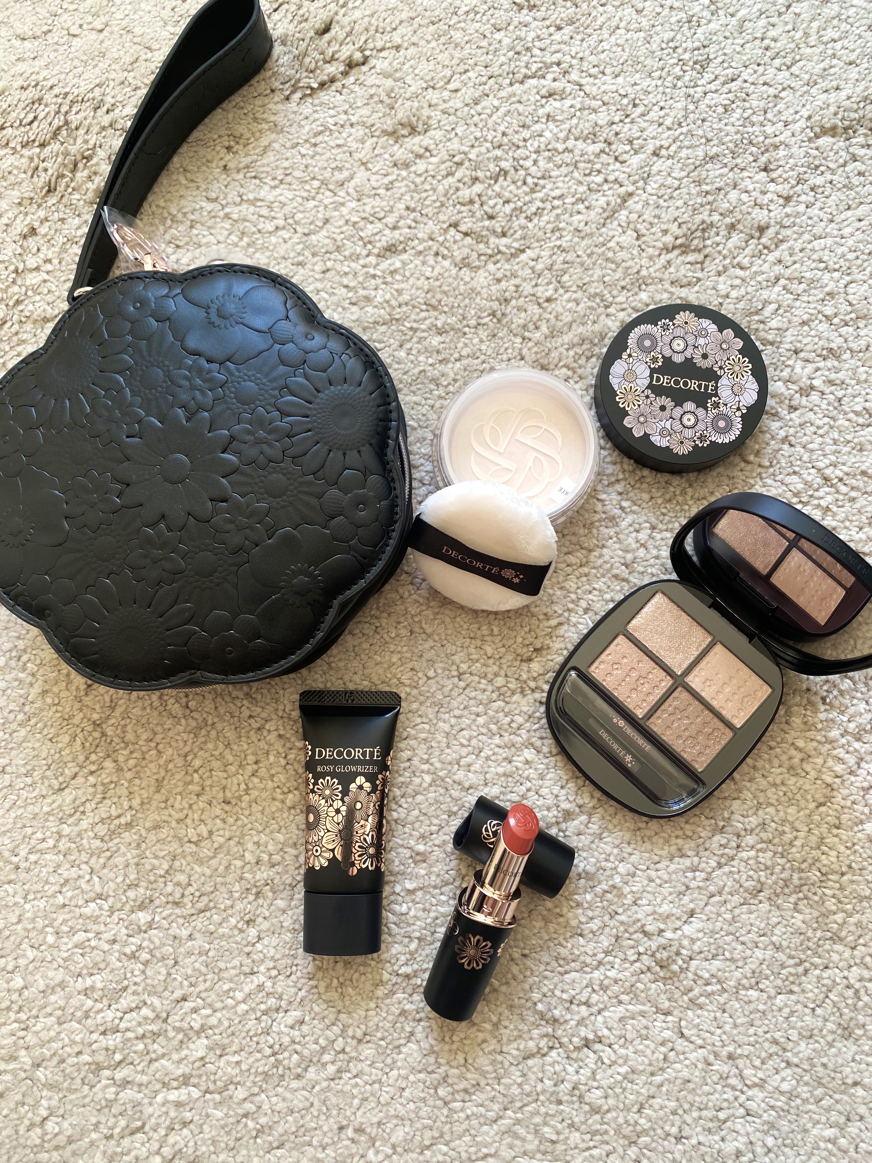 コスメデコルテ　エターナルブルームコレクション　ポーチ・アイシャドウ・リップ　③ コスメデコルテ エターナル ブルーム コレクション アイシャドウ