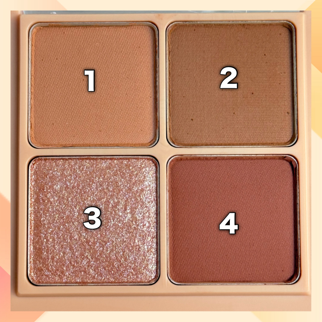 ベターザンアイズ/rom&nd/アイシャドウパレットを使ったクチコミ（2枚目）