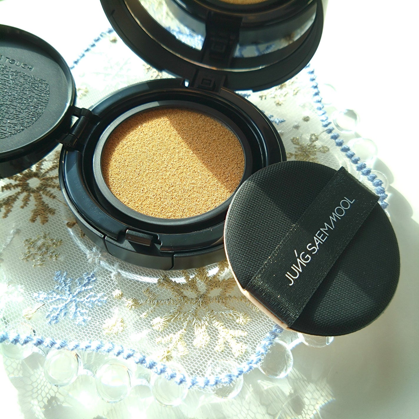 ジョンセンムル エッセンシャル スキン ヌーダー クッション/JUNG SAEM MOOL/クッションファンデーションを使ったクチコミ(4枚目)