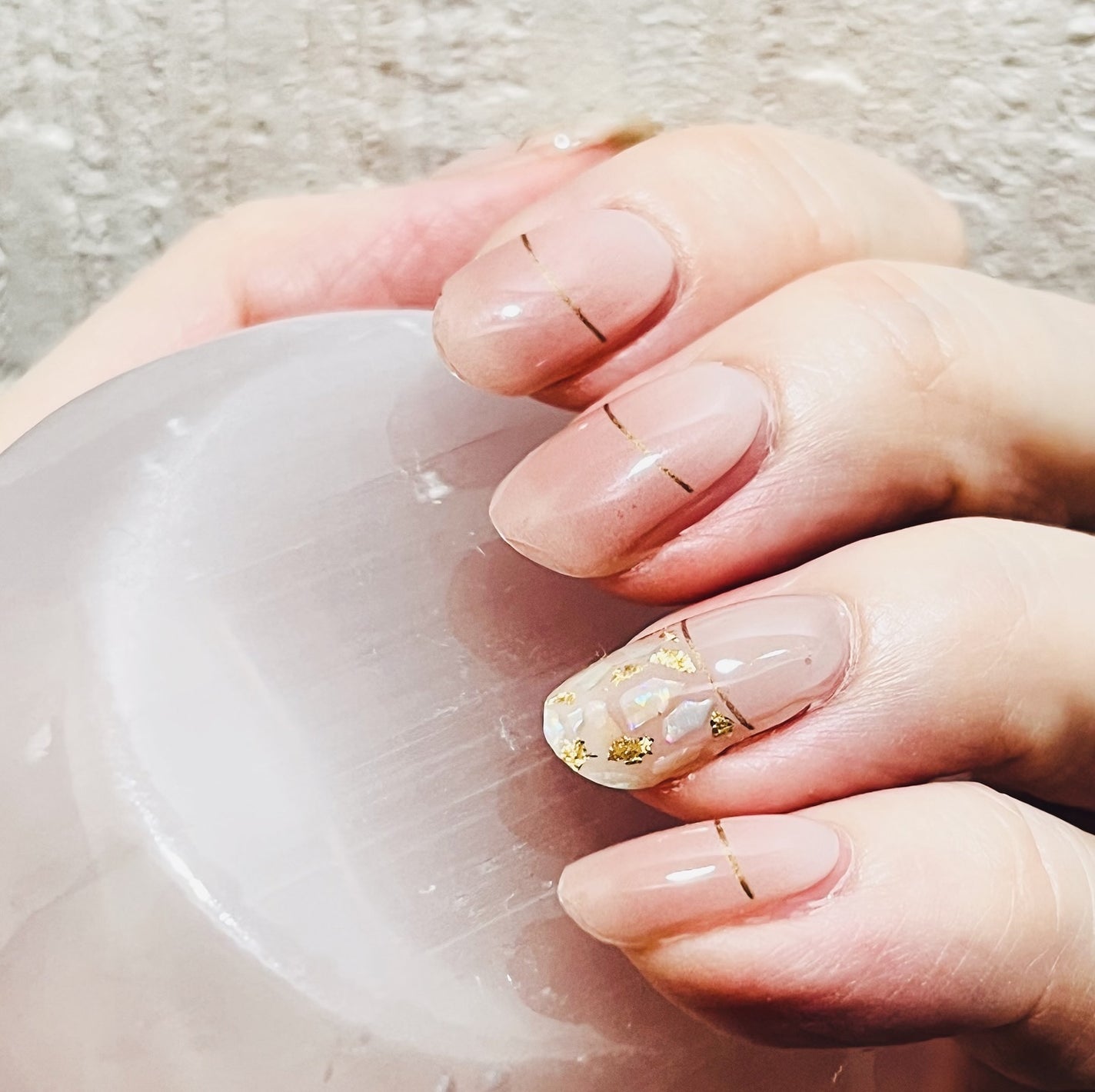 セミキュアジェルネイル(ハンド)/ohora/ネイルシールを使ったクチコミ(2枚目)