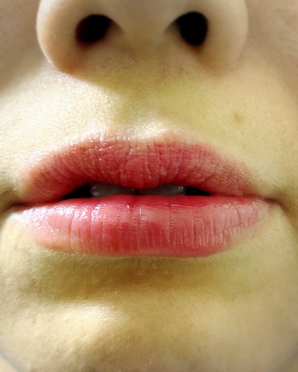 ブラーグロイリップティント/Dinto/リップティントを使ったクチコミ(2枚目)