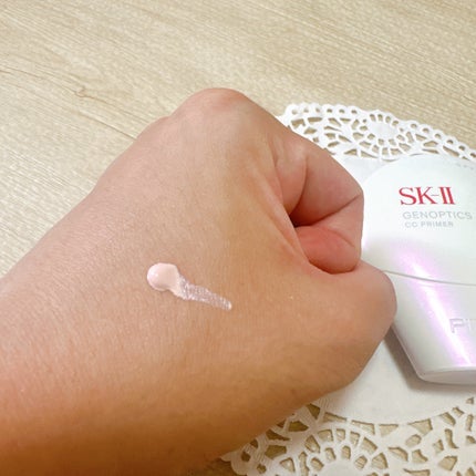 SK-II ジェノプティクス CC プライマー ロージー ピンク/SK-II/CCクリームの画像