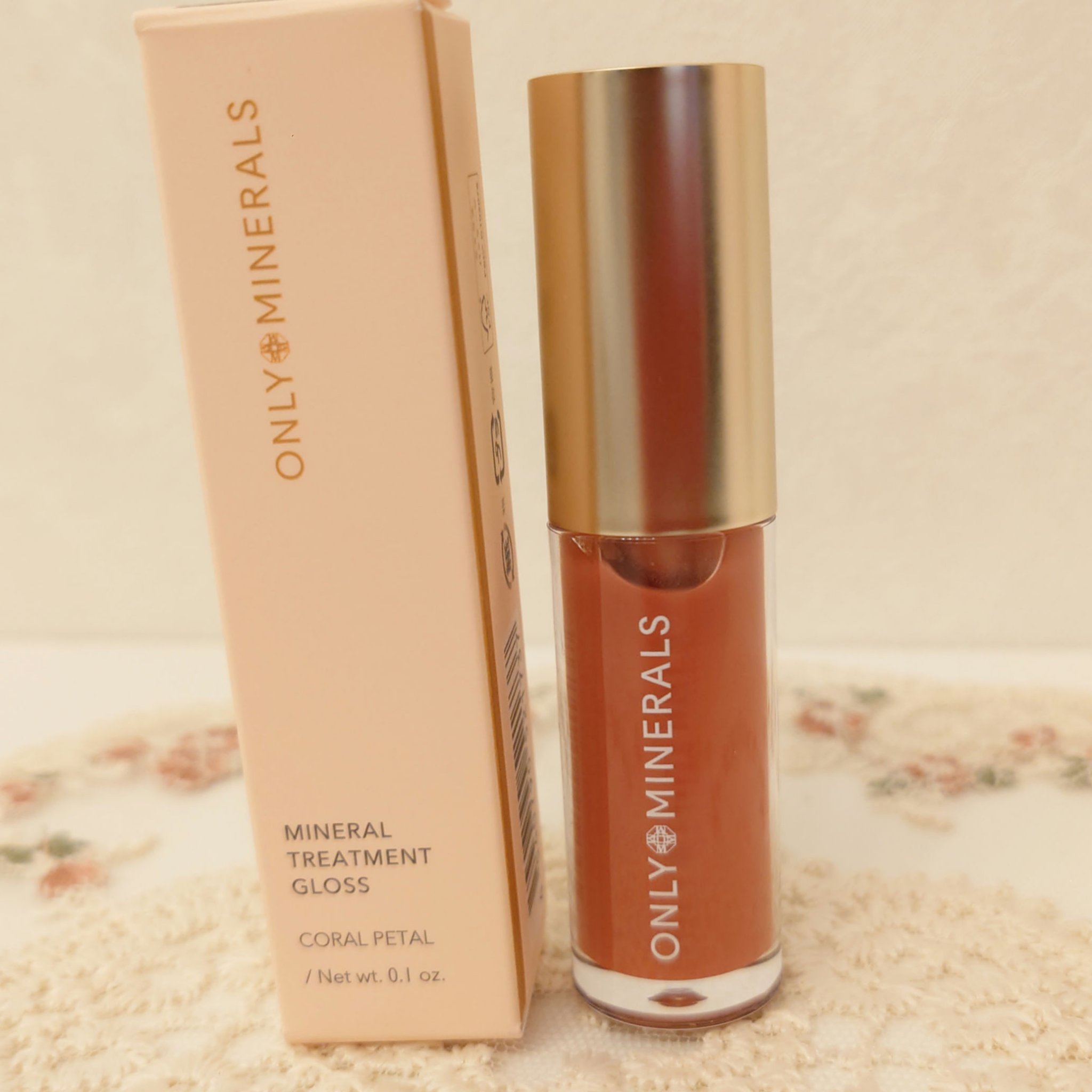 ミネラルカラーセラム/ONLY MINERALS/リップグロスを使ったクチコミ（2枚目）