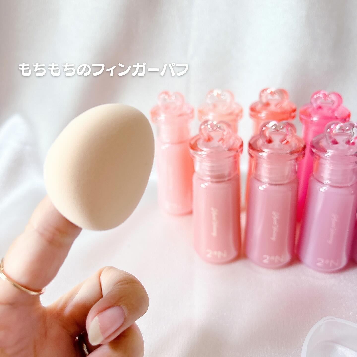 ハートウェアリングリキッドチーク/2aN/リキッドチークを使ったクチコミ（3枚目）