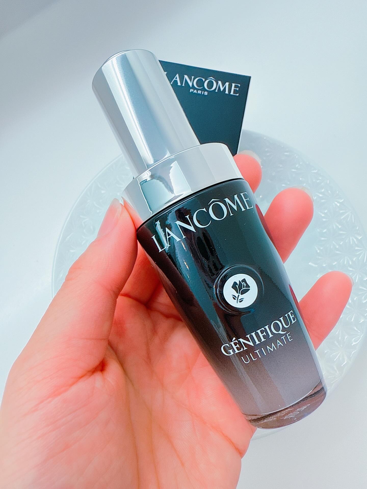 LANCOME ジェニフィック アルティメ セラムのクチコミ「𓂃◌𓈒𓐍
 
⋆⸜ᵀᴴᴬᴺᴷ ᵞᴼᵁ⸝⋆
 
＼肌の回復力に着目した美容液🖤／
 
˗ˏˋ ジ.....」（2枚目）