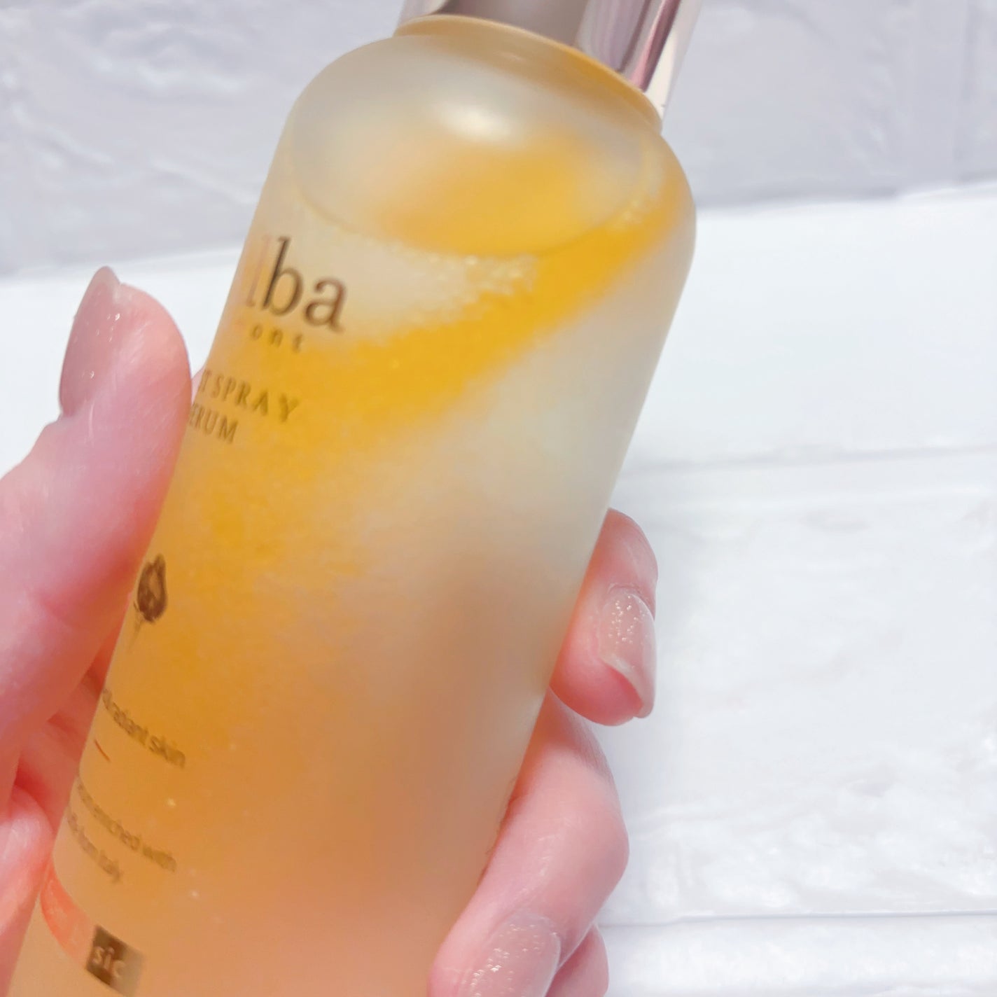 ダルバ ホワイトトリュフファーストスプレーセラム/ダルバ/ミスト状化粧水を使ったクチコミ(2枚目)