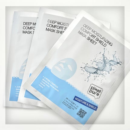 ディープモイスチャーライジングコンポートシールドマスクシート/pixelpure/シートマスク・パックを使ったクチコミ(1枚目)