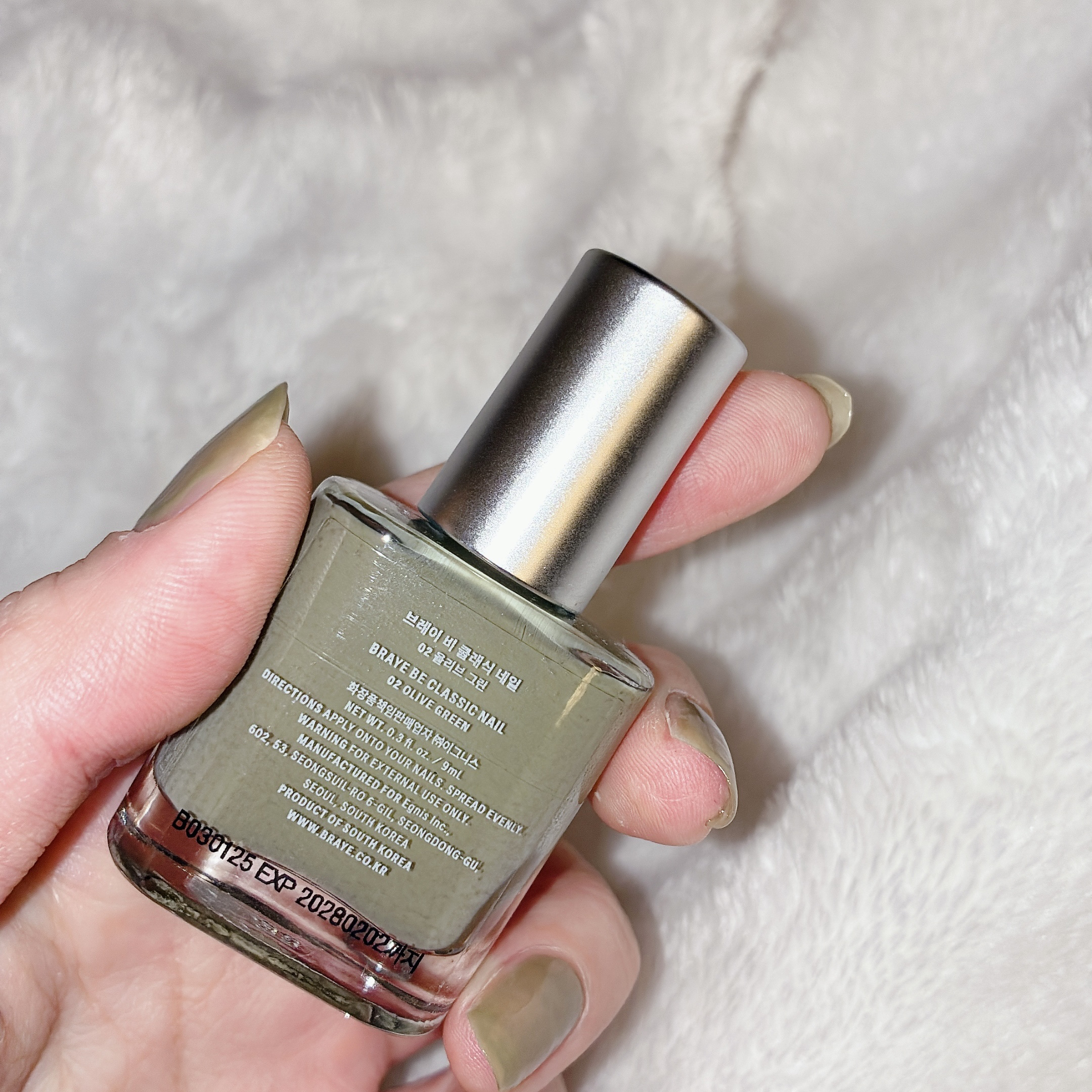 ビー・クラシック・ネイル/BRAYE/マニキュアを使ったクチコミ（3枚目）