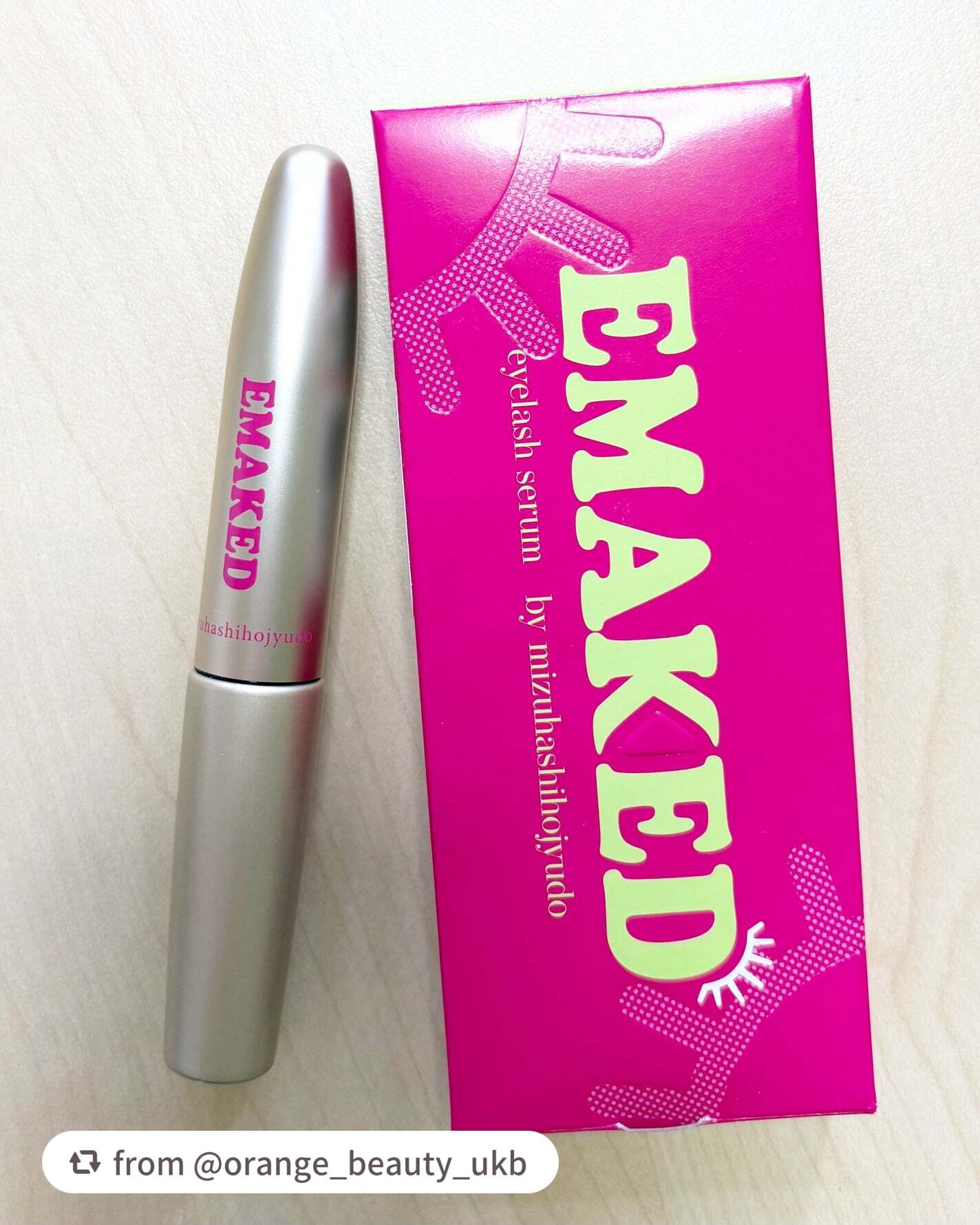 @orange_beauty_ukb様、素敵な投稿ありがとうございます❤️ ̖́-

プレゼント当選おめでとうございます🎉
寝る前のひと塗りだけってほんとラクですよね👍🏻✨

【orange_beauty_ukbさんから引用】

“＊