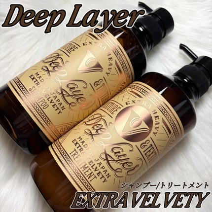 ディープレイヤー シャンプーExV/トリートメントExV 【プロフェッショナルユース】/DeepLayer/サロンシャンプーを使ったクチコミ(1枚目)