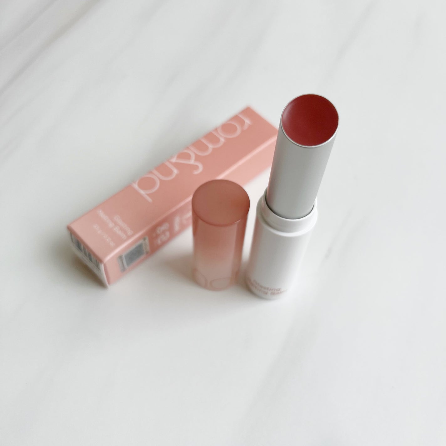 グラスティングメルティングバーム/rom&nd/リップバームを使ったクチコミ(2枚目)