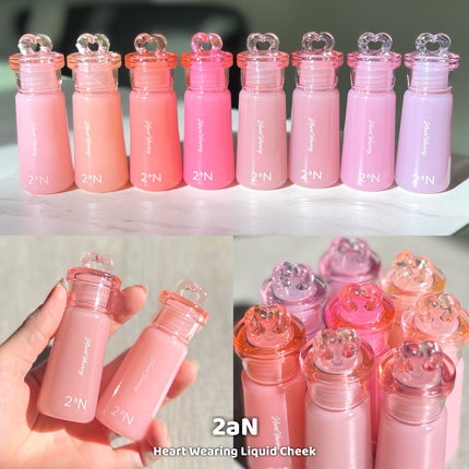 ハートウェアリングリキッドチーク/2aN/リキッドチークを使ったクチコミ(7枚目)