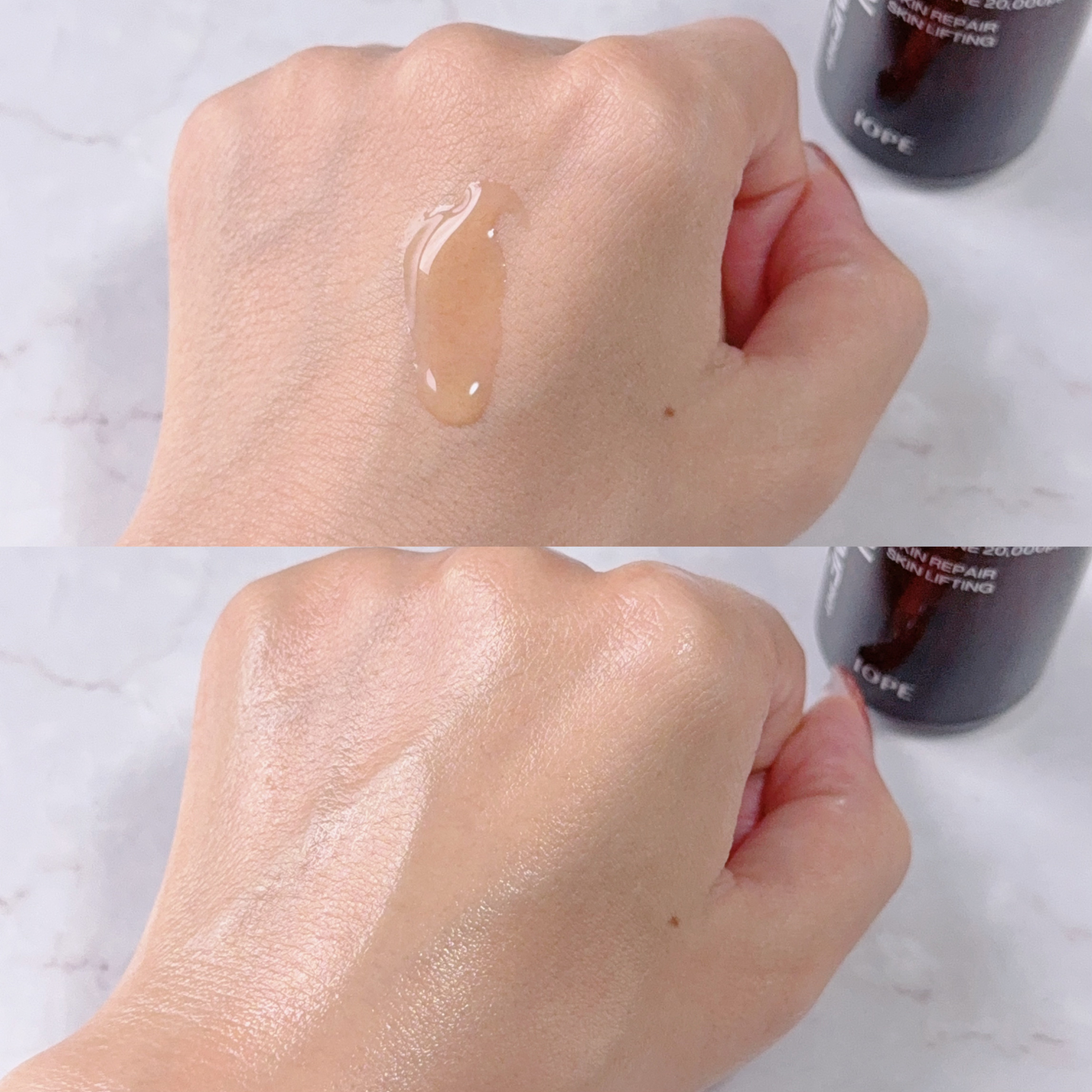 PDRNカフェインショット/IOPE/美容液を使ったクチコミ（3枚目）