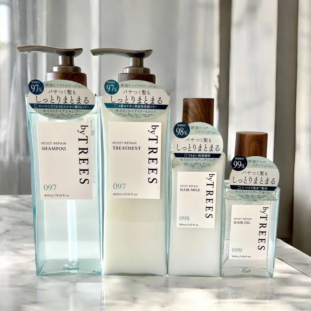 バイツリーズ モイストリペアシャンプー/トリートメント/byTREES/市販シャンプーを使ったクチコミ（1枚目）