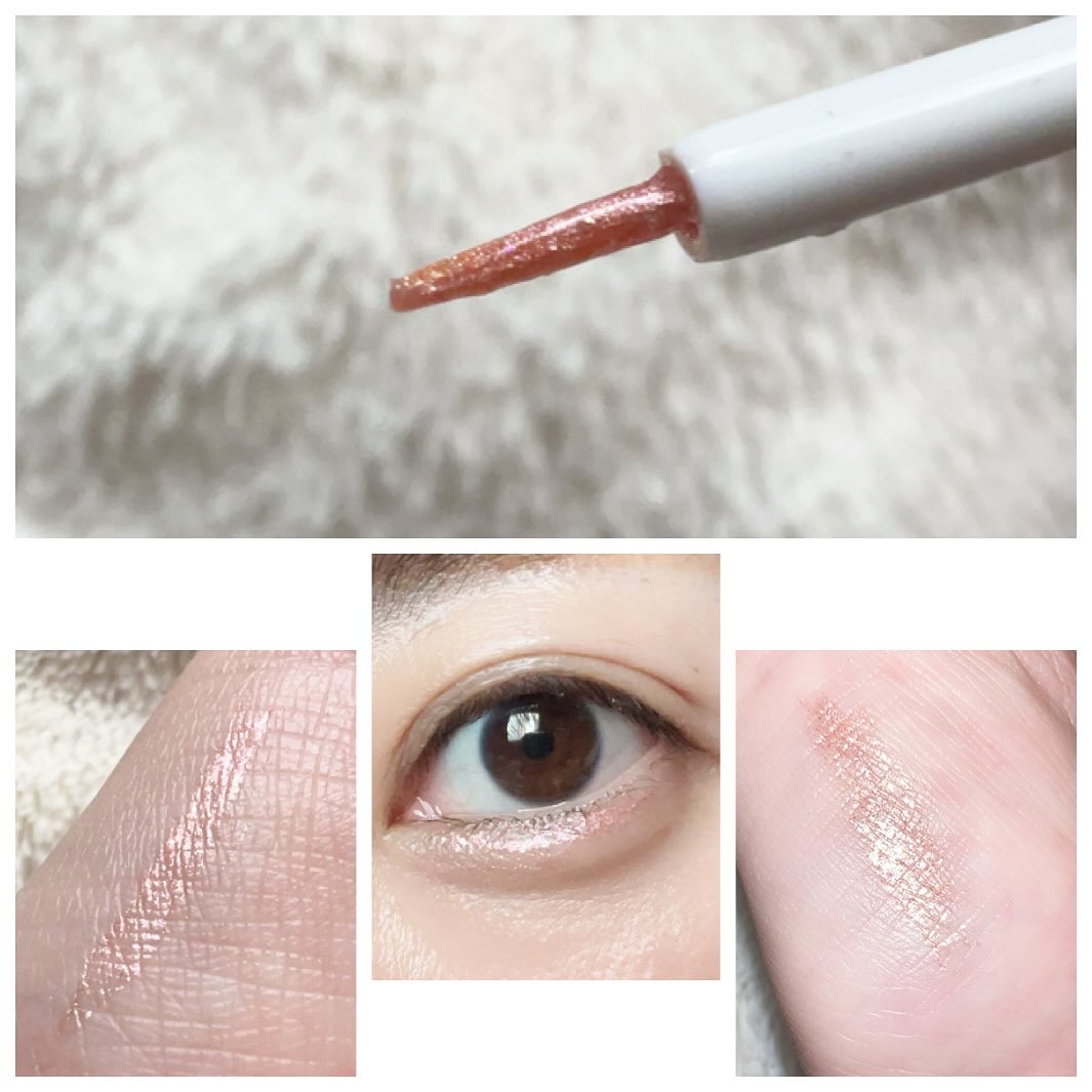 グリッターライナー/Kirei&co./グリッターを使ったクチコミ（3枚目）