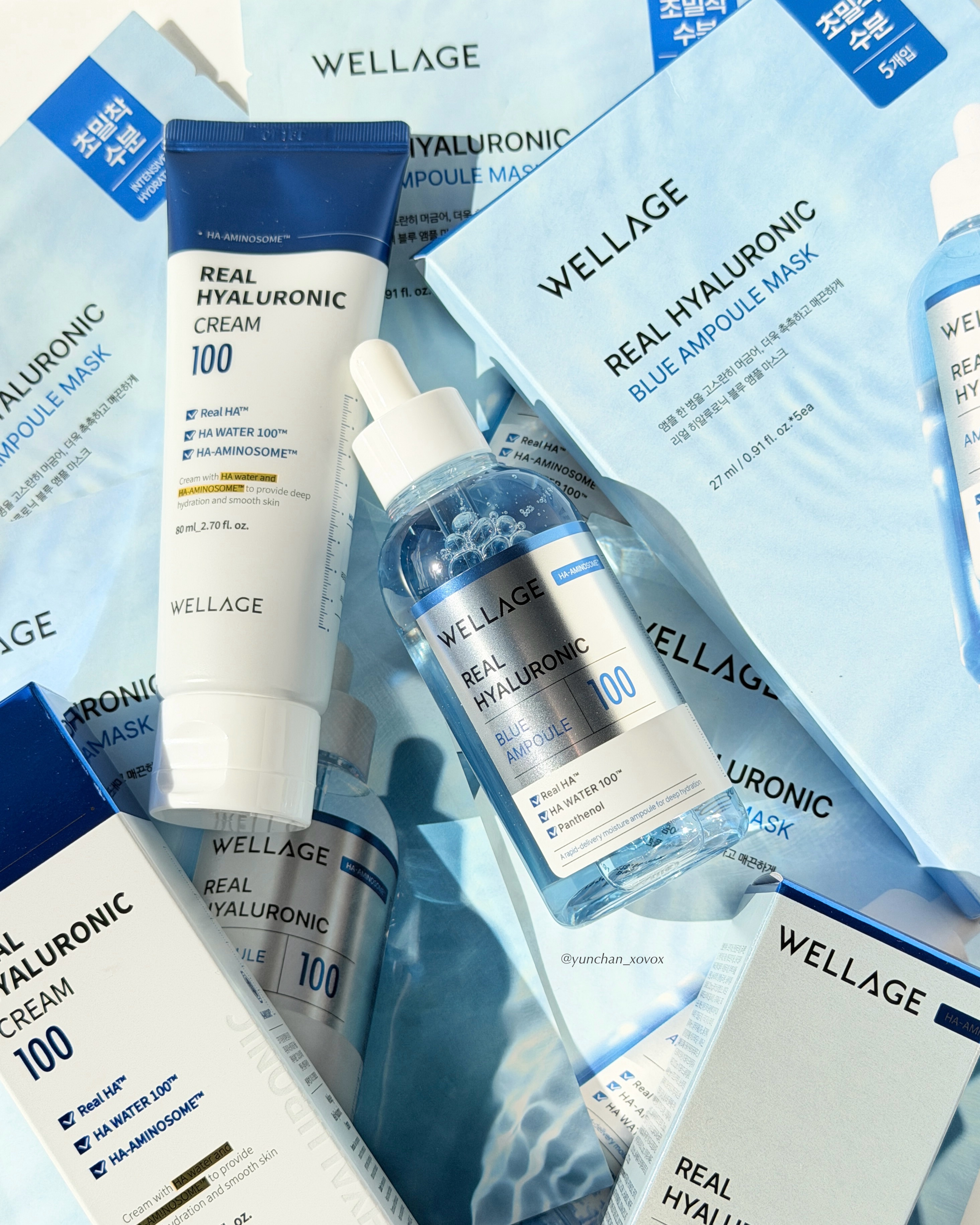 リアルヒアルロニックブルーアンプル 100/Wellage/美容液を使ったクチコミ（2枚目）