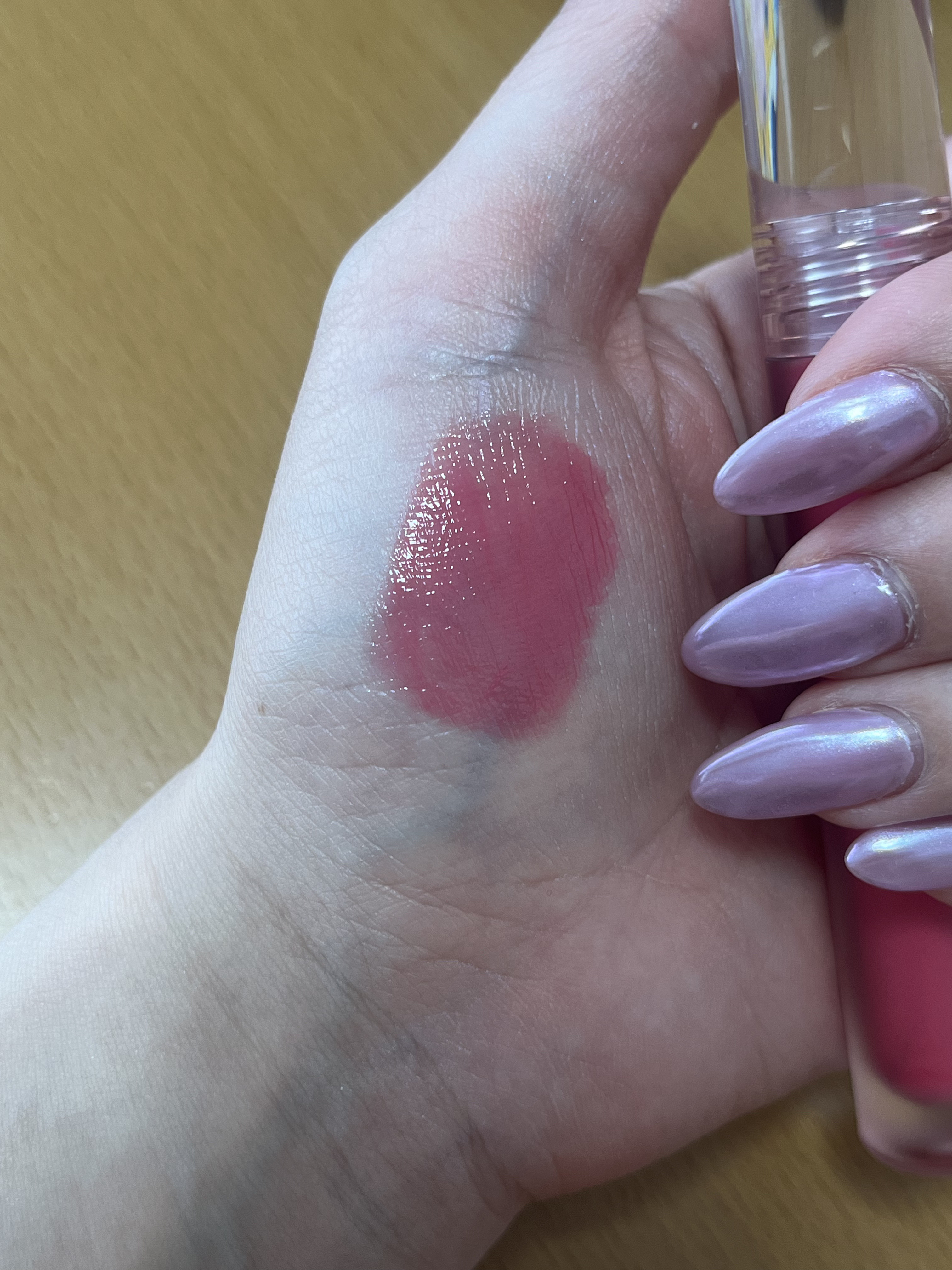 グラッセリップティント/mude/リップティントを使ったクチコミ（3枚目）