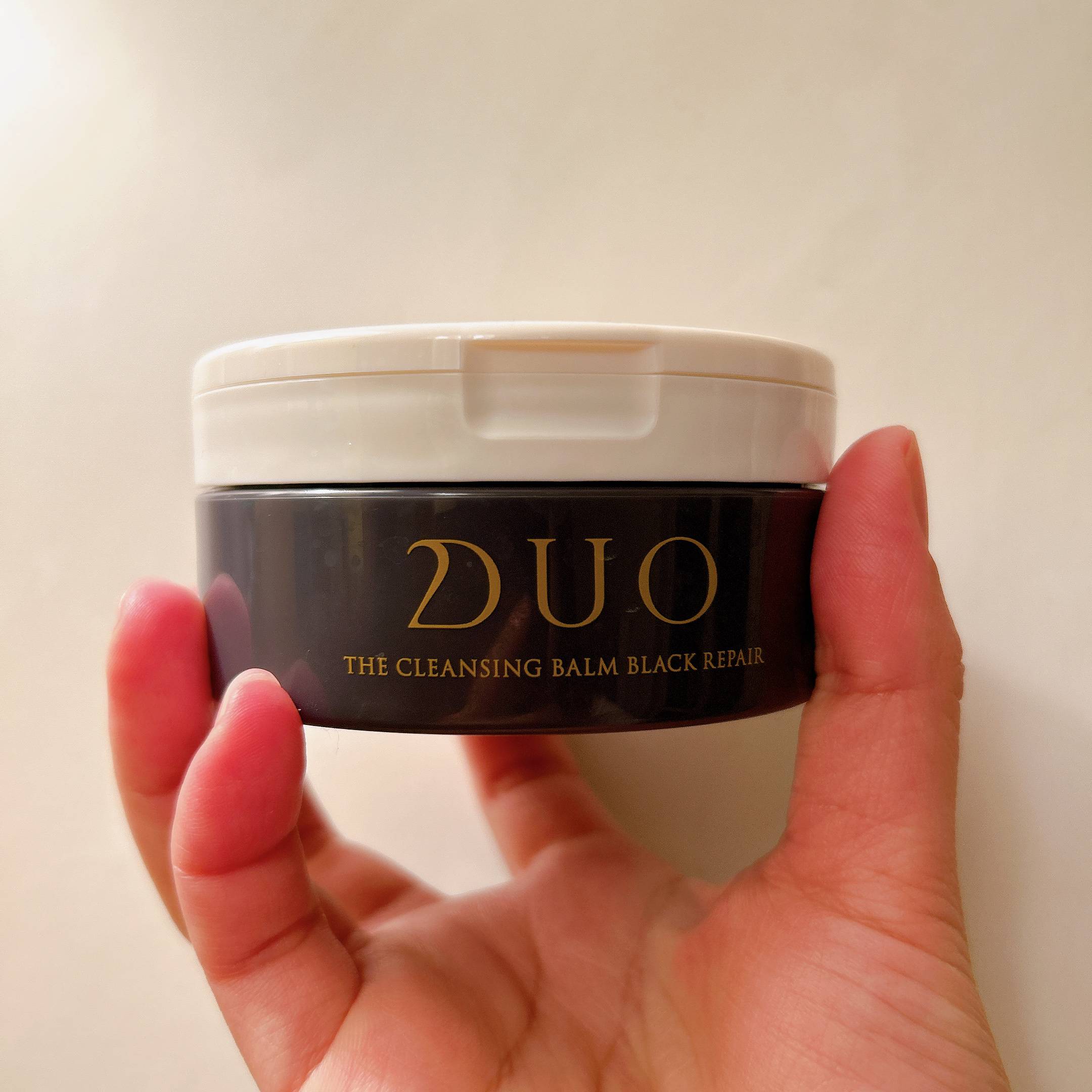 デュオ ザ クレンジングバーム ブラックリペア /DUO/クレンジングバームを使ったクチコミ（1枚目）