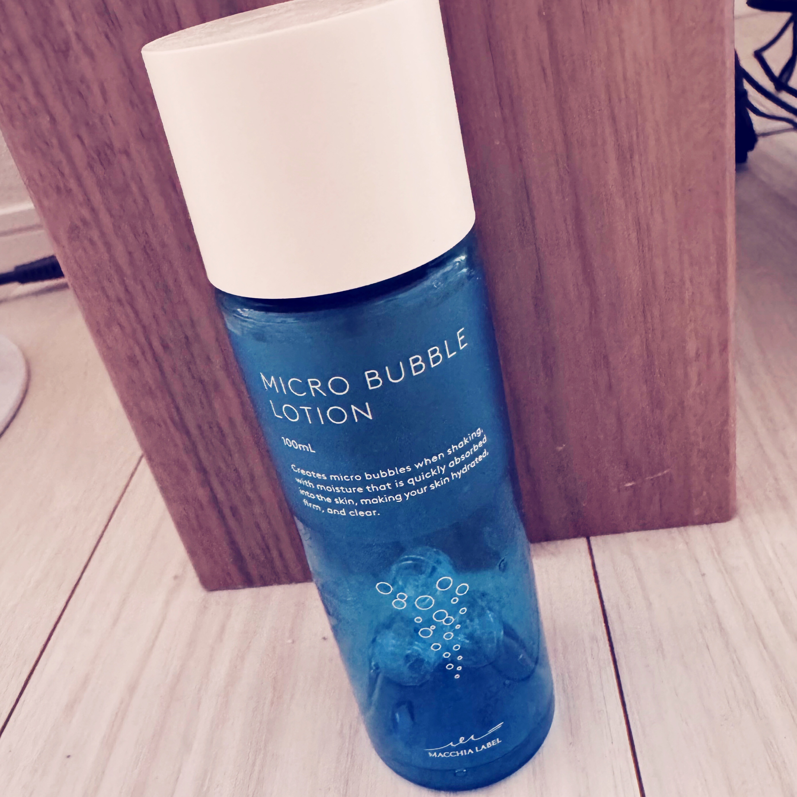薬用マイクロバブルローション/Macchia Label/化粧水を使ったクチコミ（1枚目）