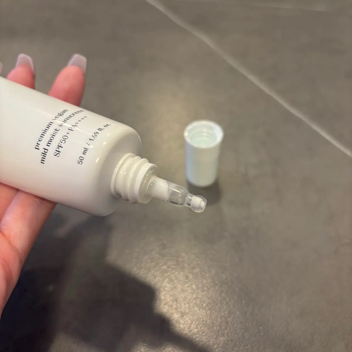 プレミ アムビーガン マイルド日焼け止め SPF50+PA++++/dinsee/日焼け止めクリームを使ったクチコミ（2枚目）