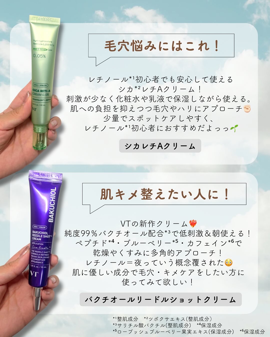 CICA クリーム/VT/フェイスクリームを使ったクチコミ（3枚目）