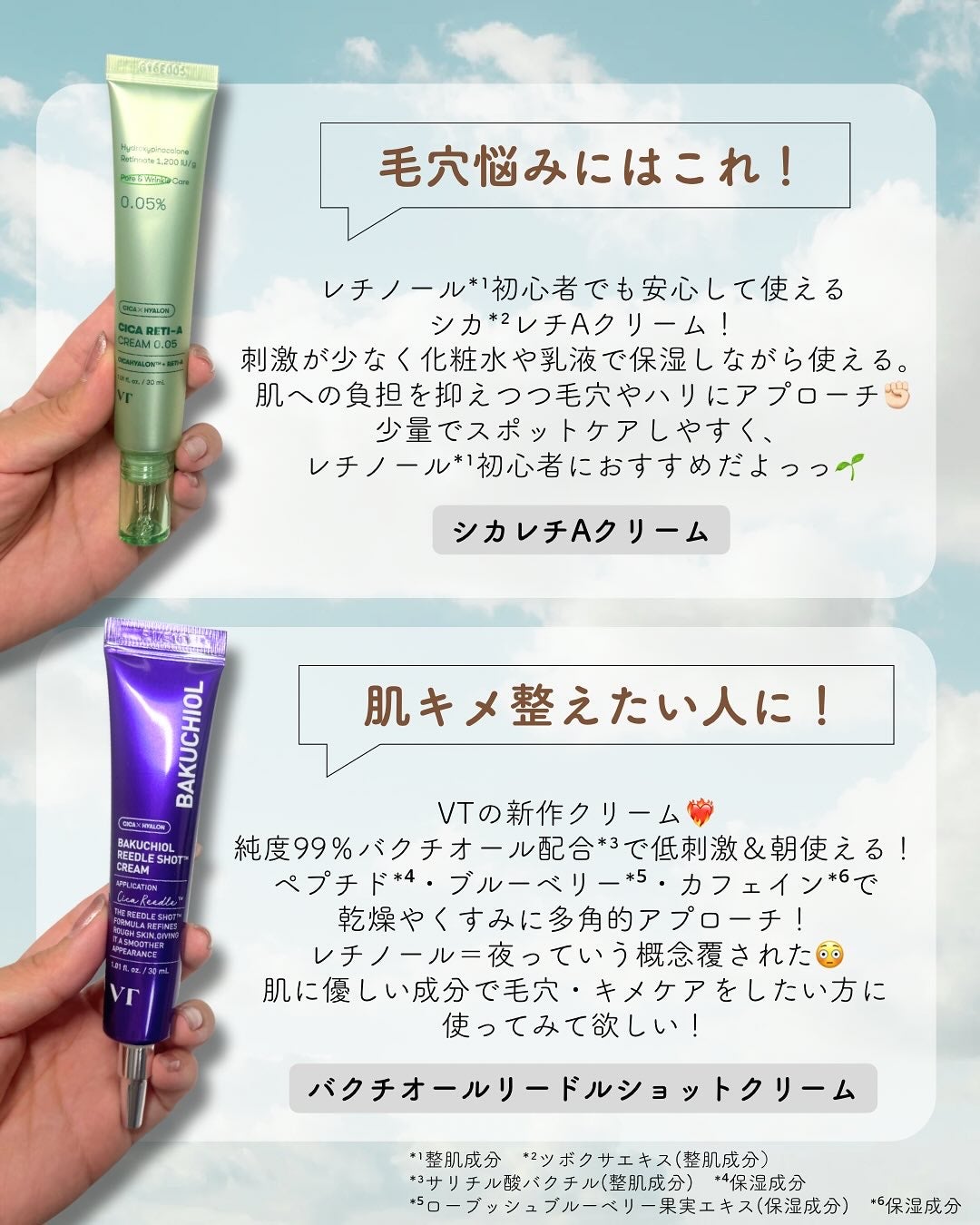 CICA クリーム/VT/フェイスクリームを使ったクチコミ(3枚目)