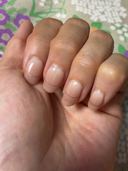 セミキュアジェルネイル(ハンド)/ohora/ネイルシールを使ったクチコミ(6枚目)