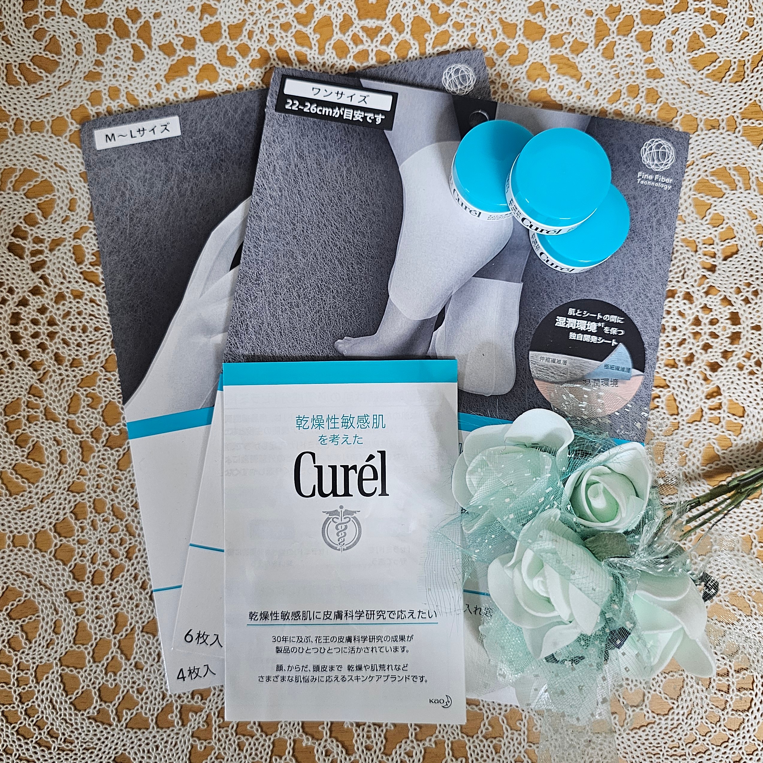 ガサガサかかとをしっとり包む お手入れ底上げ かかとケアマスク/キュレル/レッグ・フットケアを使ったクチコミ（1枚目）