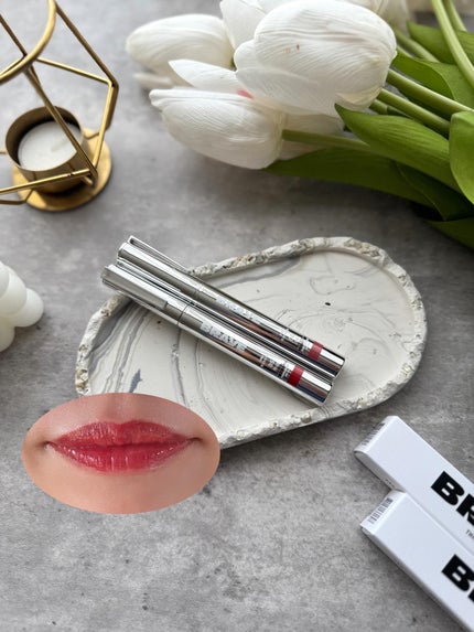 THIN GLOW TINT/BRAYE/口紅を使ったクチコミ(1枚目)