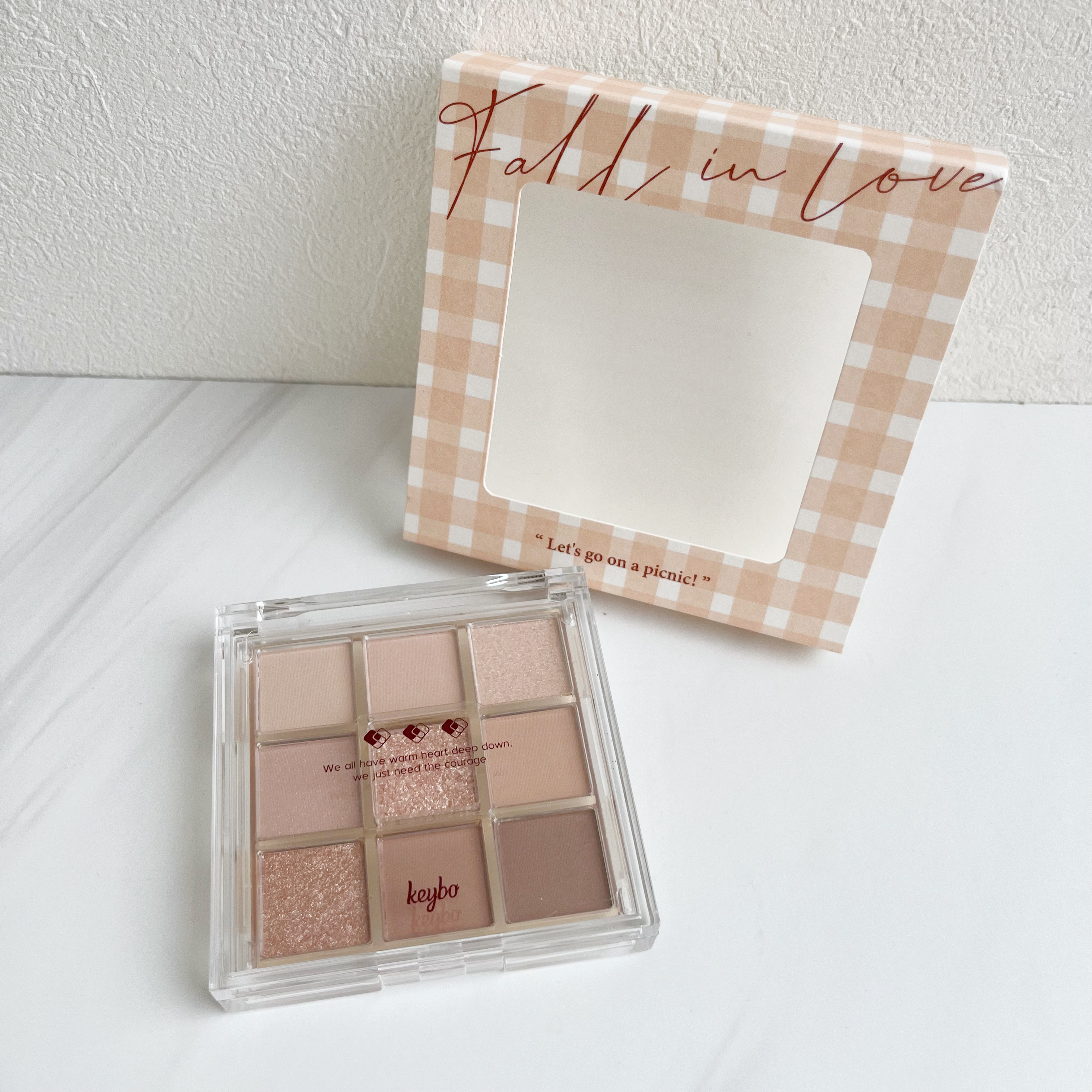 KEYBO FALL IN LOVE SHADOW PALETTE/keybo/アイシャドウパレットを使ったクチコミ（1枚目）