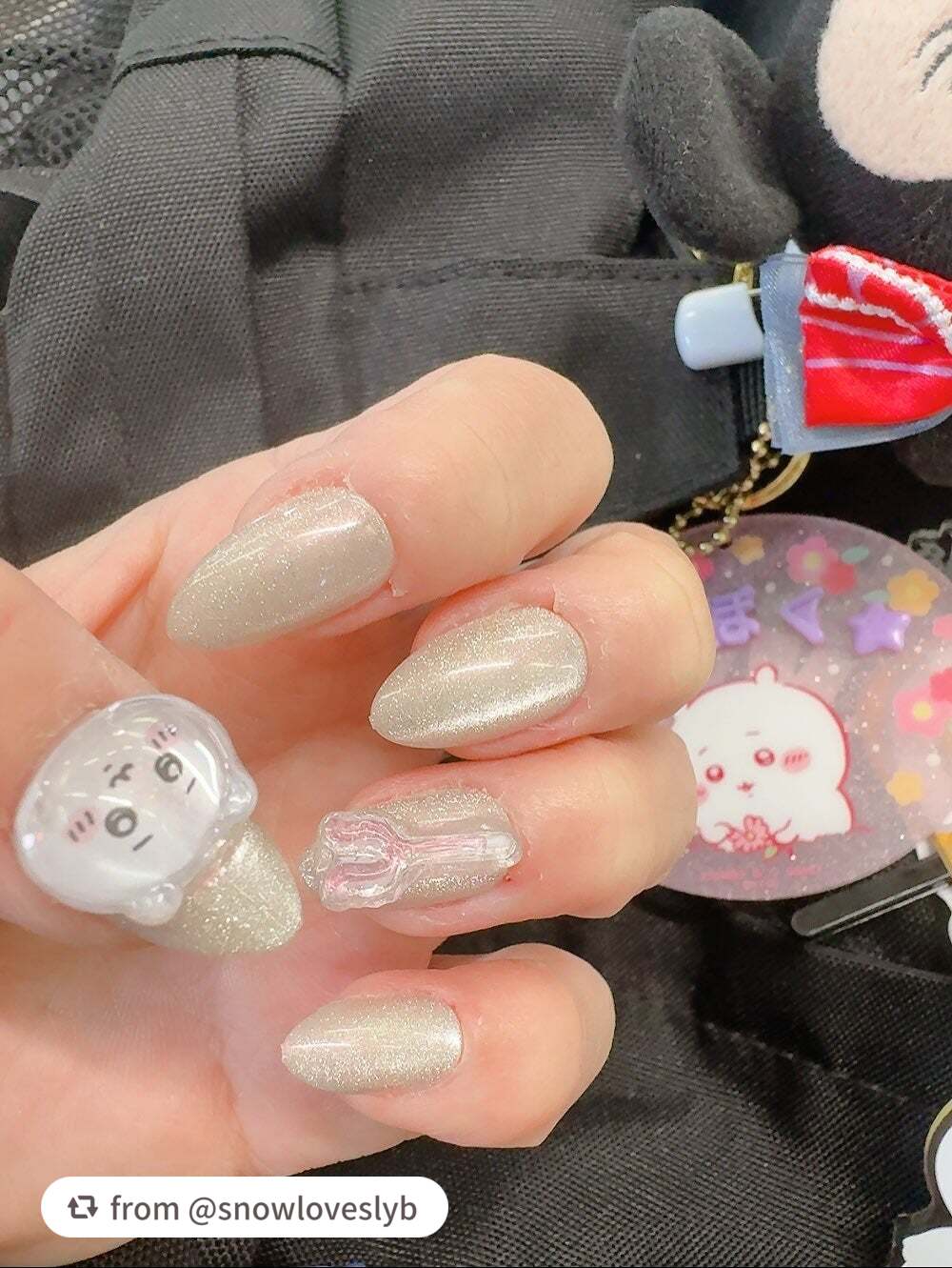 ネイルチップ(リユーザブルタイプ)/FINGER SUIT/ネイルチップ・パーツを使ったクチコミ(6枚目)