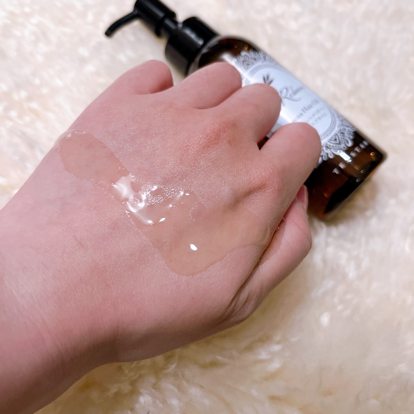 テンスターHenaReborn　ルミナヘアオイル/テンスターHenaReborn/ヘアオイルを使ったクチコミ（2枚目）