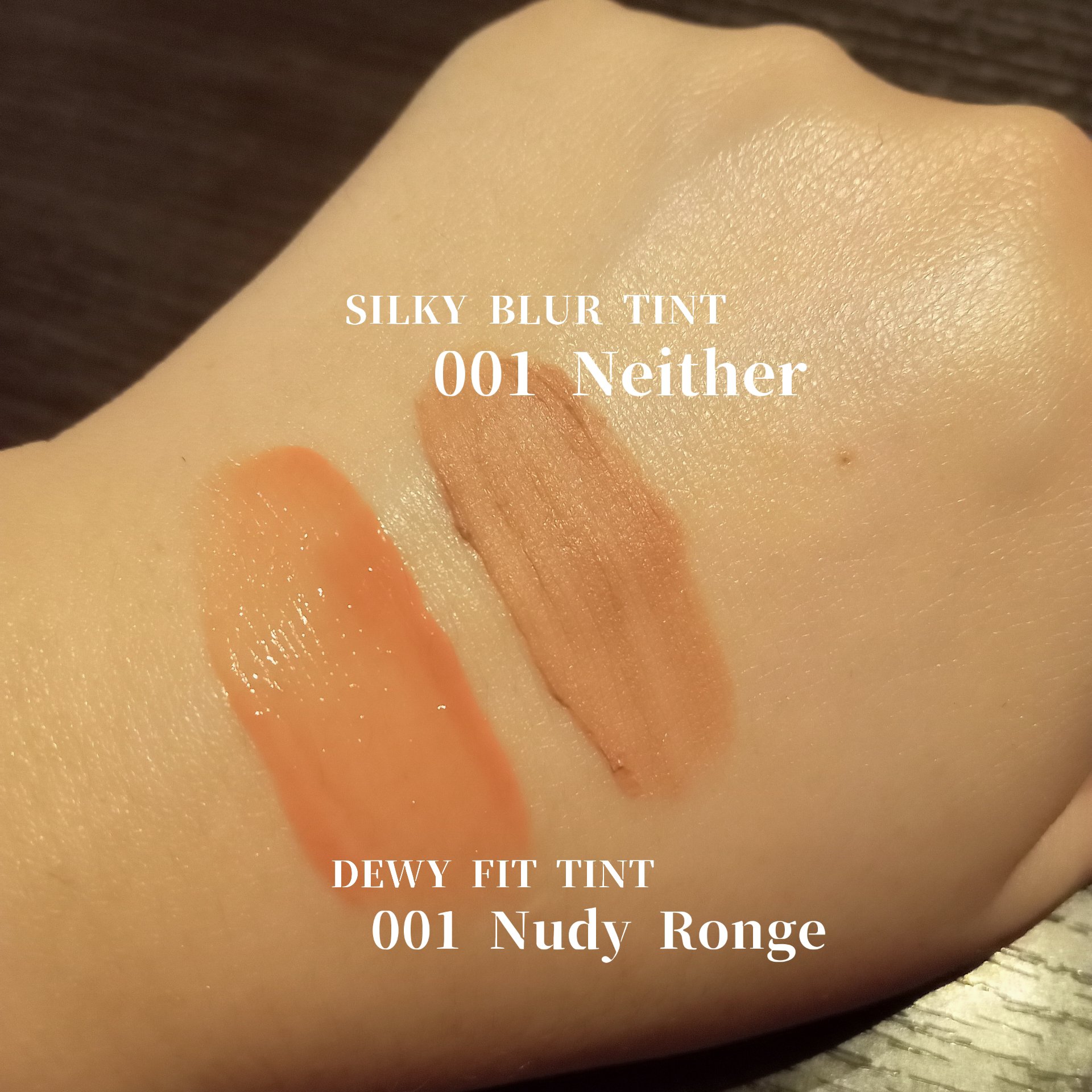 ビルダブルデューイフィットティント/ArteSinsa/リップティントを使ったクチコミ（3枚目）