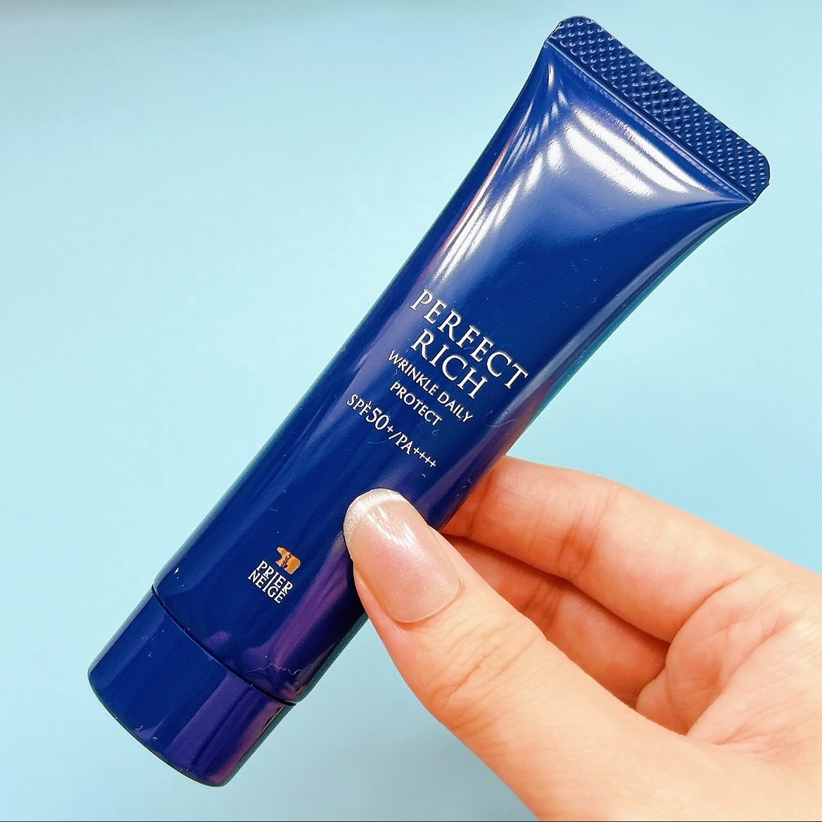 パーフェクトリッチ リンクルデイリープロテクト/白くま化粧品/日焼け止めクリームを使ったクチコミ（2枚目）