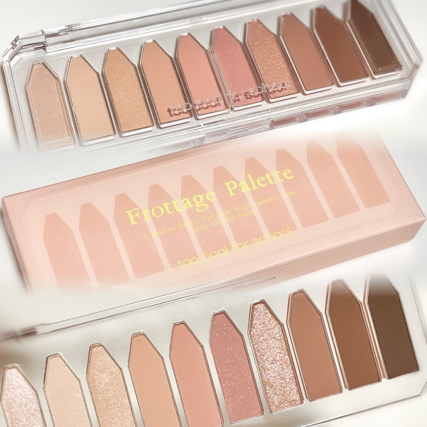 プロタージュアイパレット/too cool for school/アイシャドウパレットを使ったクチコミ（1枚目）