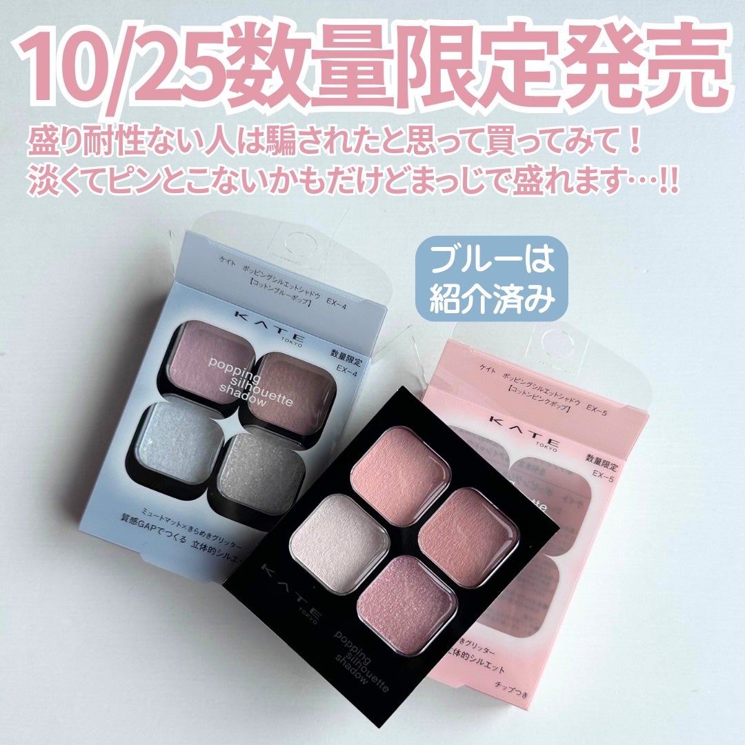 ケイト ポッピングシルエットシャドウ/KATE/アイシャドウパレットを使ったクチコミ(6枚目)