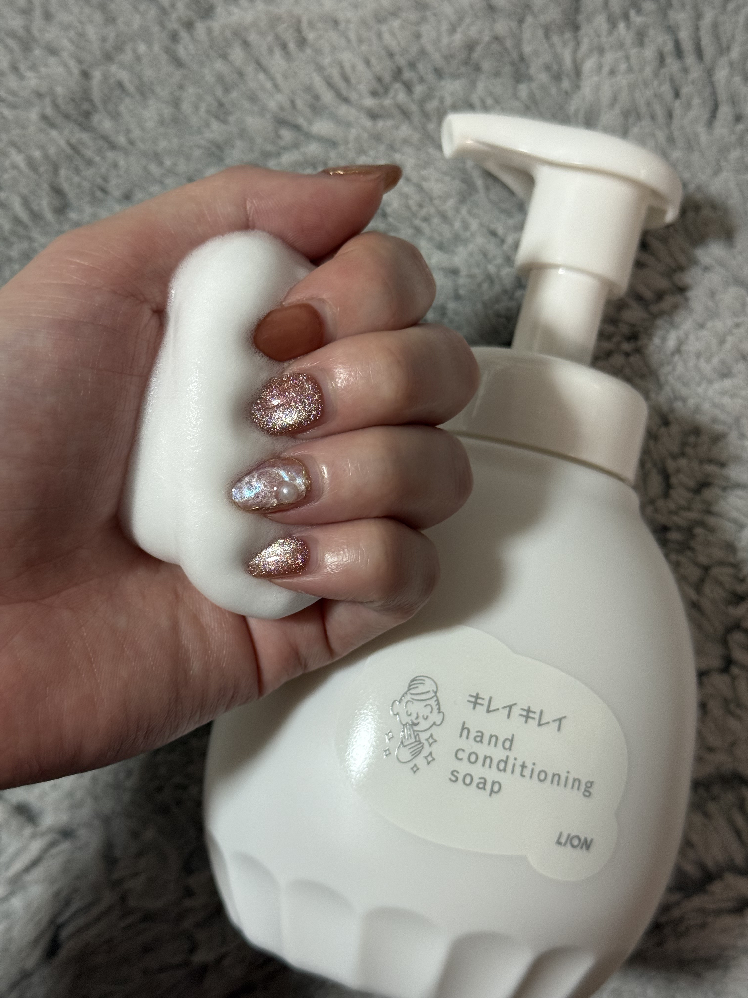 薬用ハンドコンディショニングソープ やさしいせっけんの香り/キレイキレイ/ハンドソープを使ったクチコミ（3枚目）