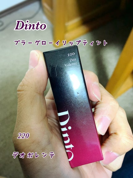 ブラーグロイリップティント/Dinto/リップティントを使ったクチコミ(1枚目)