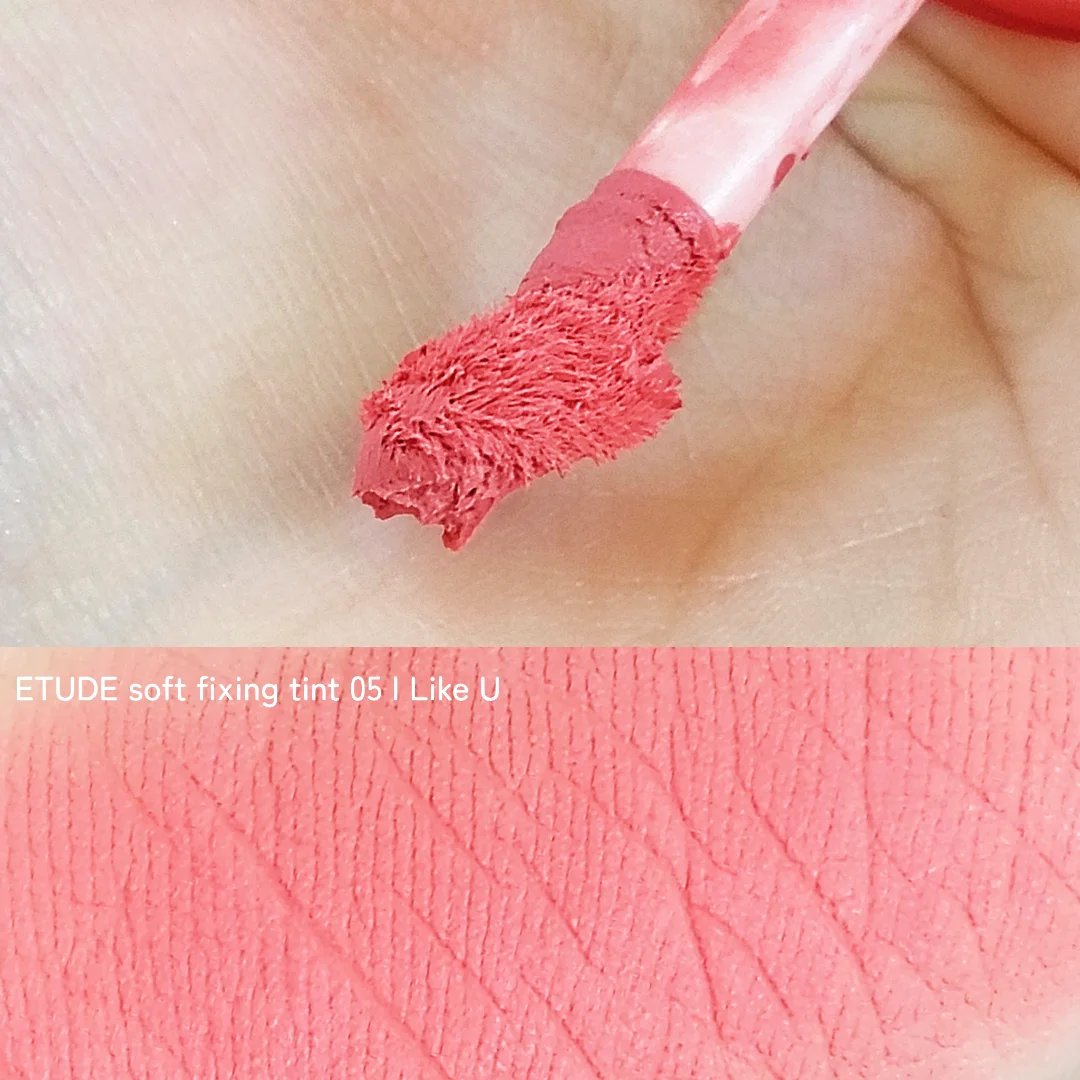 ソフトフィクシングティント/ETUDE/口紅を使ったクチコミ（3枚目）