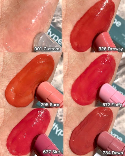 アンフレームドハイドロブロウティント/Oddtype/リップティントを使ったクチコミ(4枚目)