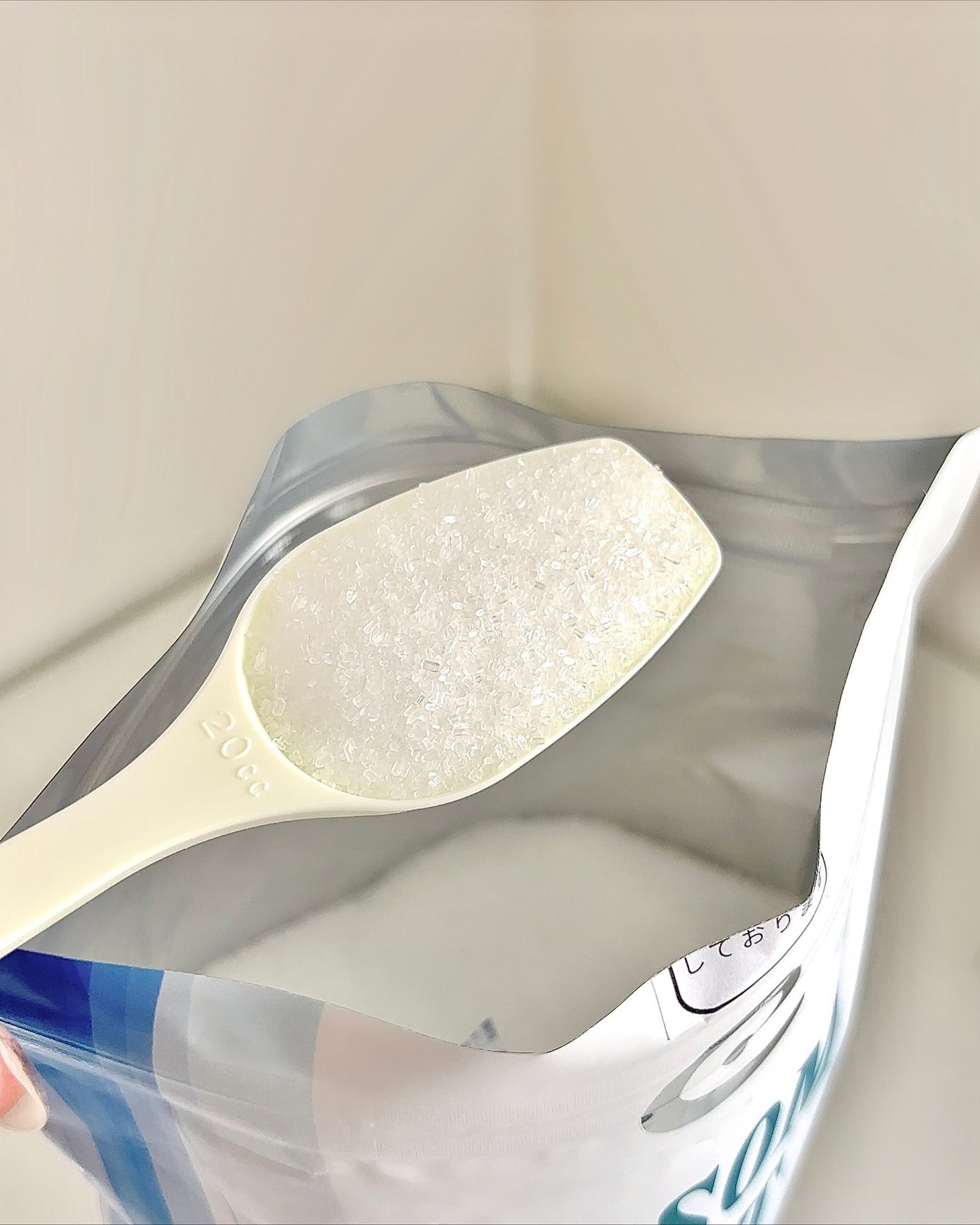 Epsom Salt (エプソムソルト) 国産(岡山県産)/EARTH CONSCIOUS (アースコンシャス)/無機塩系入浴剤を使ったクチコミ(3枚目)