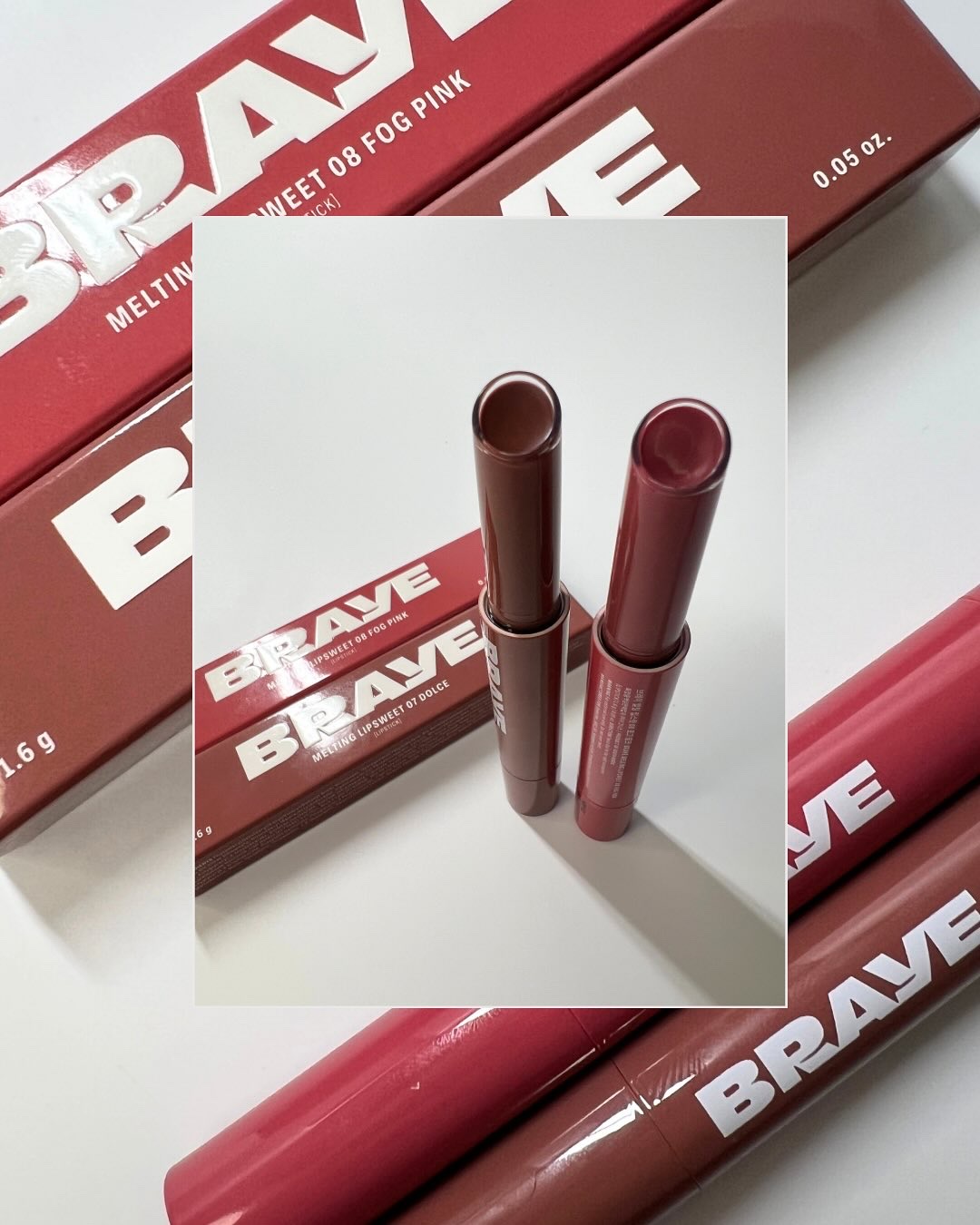 メルティングリップスウィート/BRAYE/口紅を使ったクチコミ（2枚目）