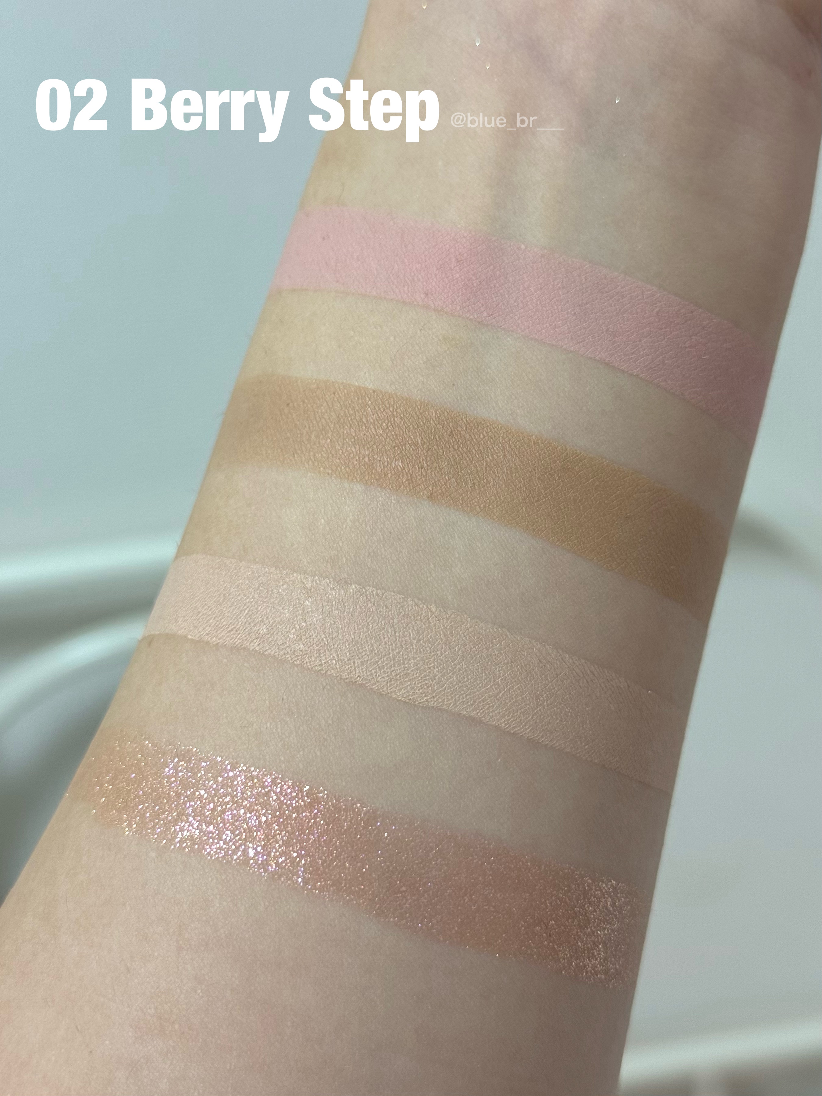 AEGYOSAL STEP PALETTE/A.chi/アイシャドウパレットを使ったクチコミ（3枚目）