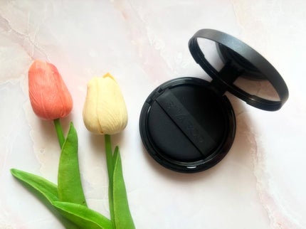 ベルベットジュエルクッション/BIVABOO/クッションファンデーションを使ったクチコミ(2枚目)