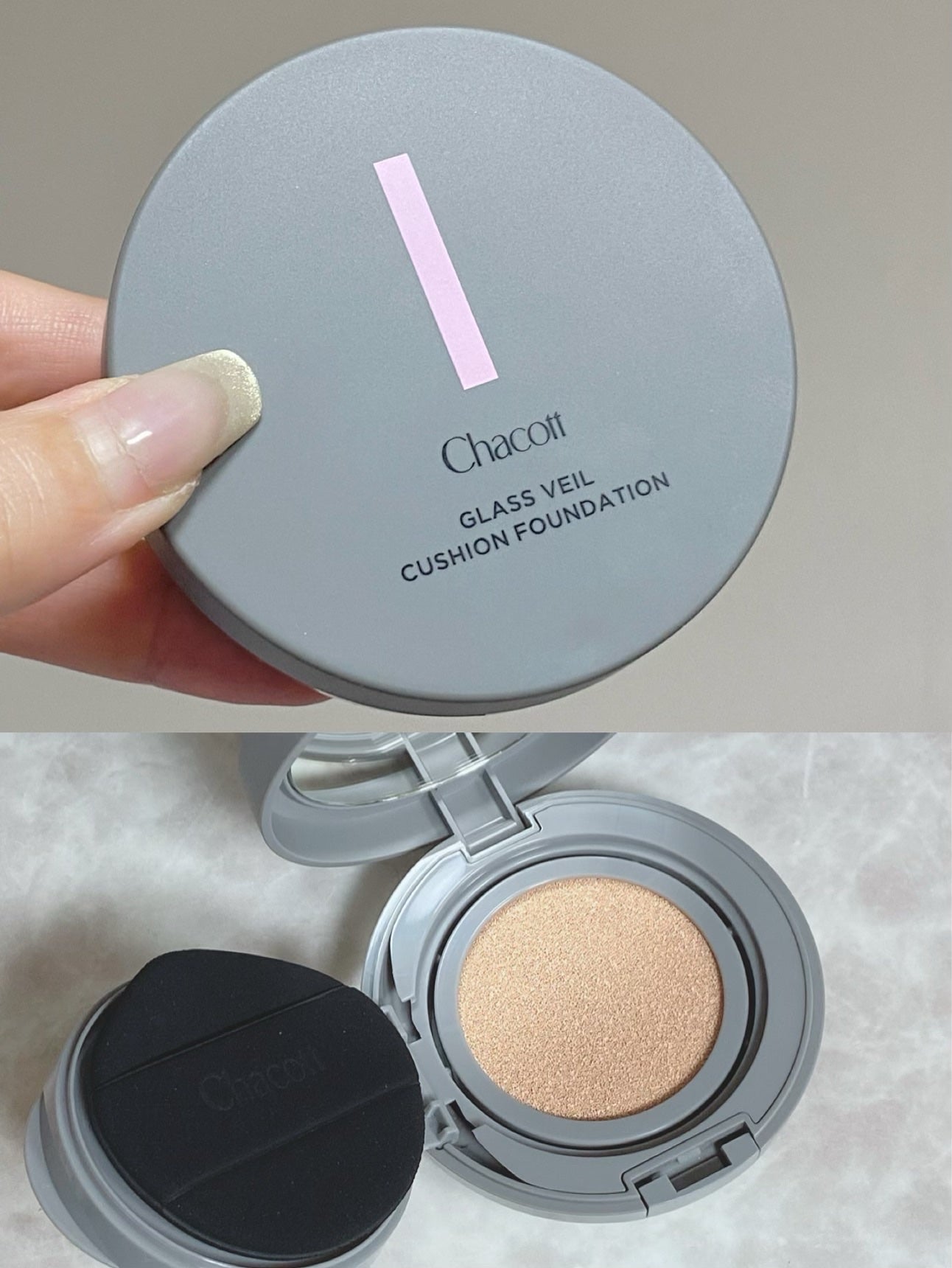 チャコット グラスヴェール クッションファンデーション/チャコット・コスメティクス/クッションファンデーションを使ったクチコミ(1枚目)