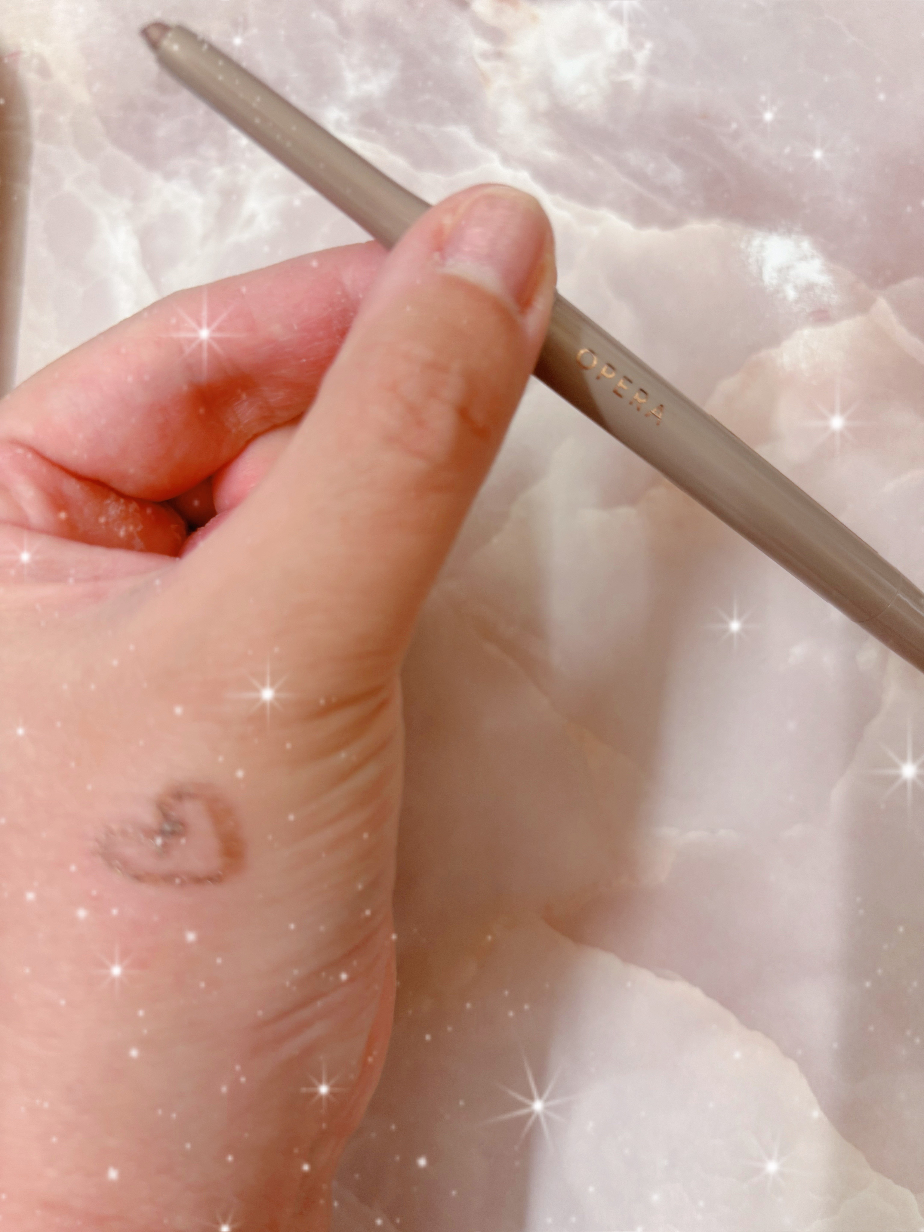 オペラ アイカラーペンシル 13 グレーベージュ（新色）/OPERA/ペンシルアイライナーを使ったクチコミ（2枚目）