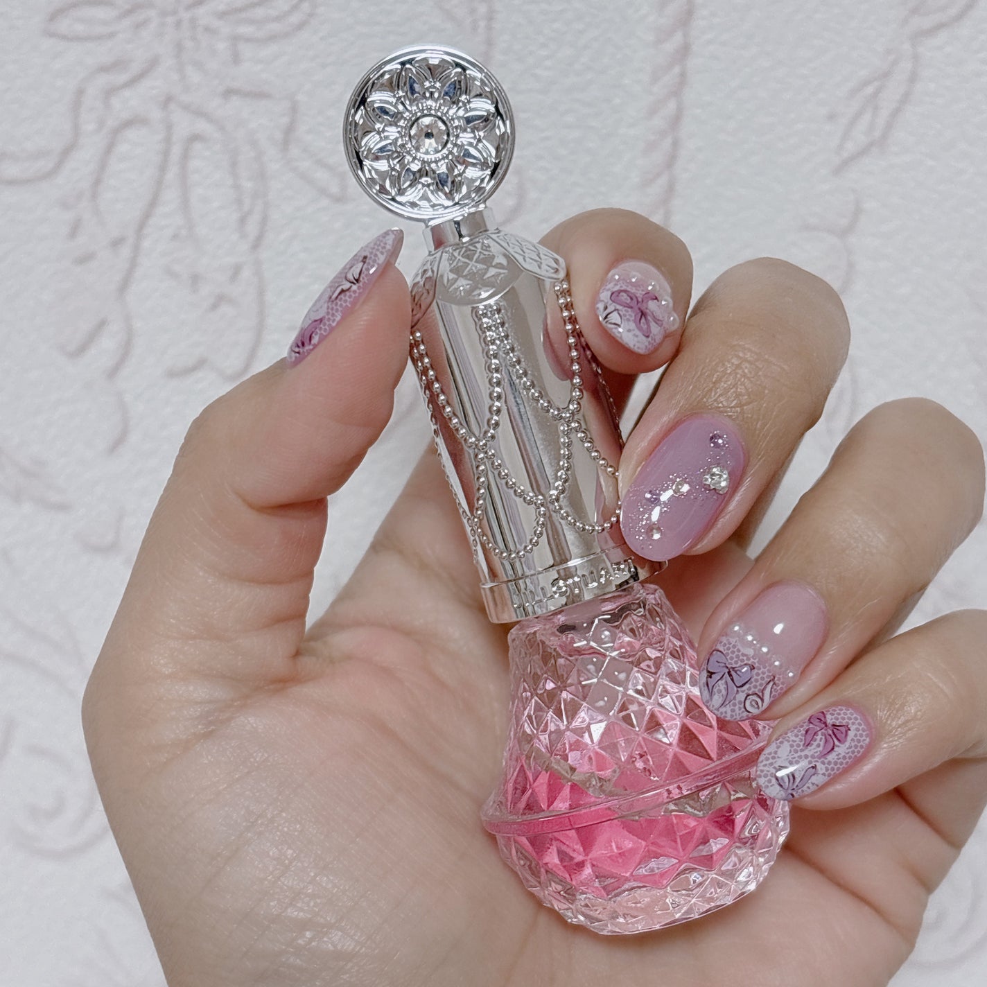 アロマティックフラワー ネイルオイル 01 pink essence/JILL STUART/ネイルオイル・トリートメントを使ったクチコミ(4枚目)