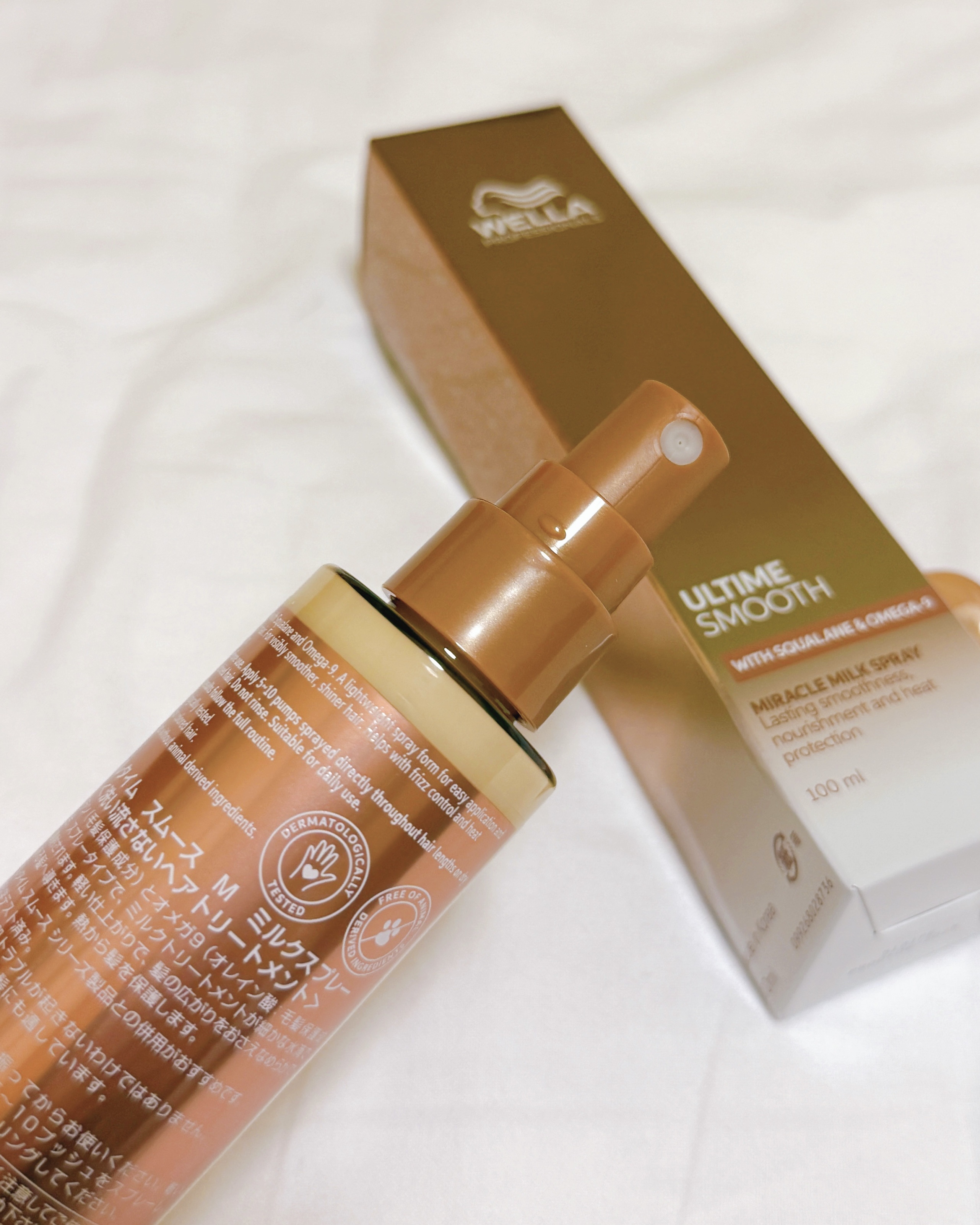 アルタイム スムース ミラクルミルクスプレー/ウエラ/ヘアミストを使ったクチコミ（3枚目）